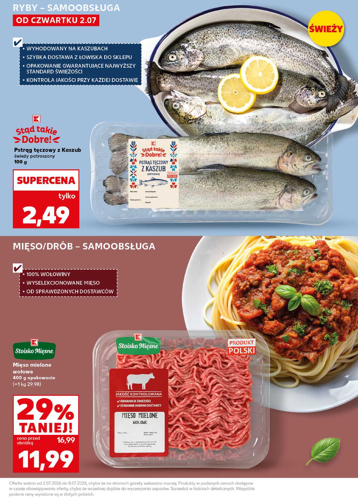 Leták Kaufland Polsko 6.7.-8.7.2026 - Silný start strana 17