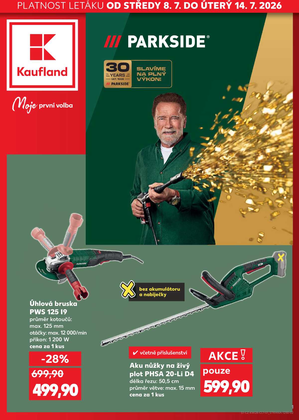 Kaufland - Spotřební zboží -  8.7. - 14.7.2026 strana 1