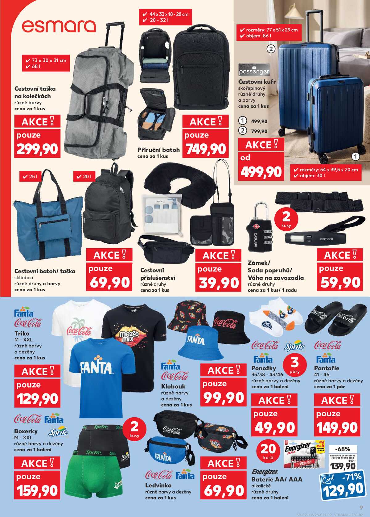 Kaufland - Spotřební zboží -  8.7. - 14.7.2026 strana 9