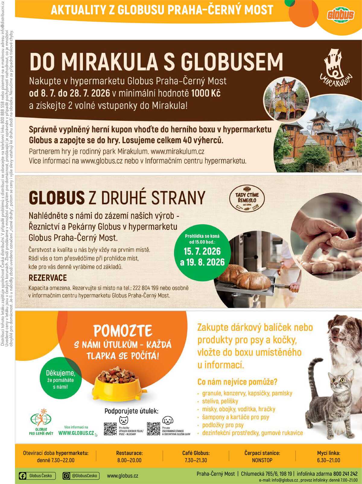 Akční leták Globus 8.7. - 14.7.2026 - Globus Praha - Centrum Černý Most strana 46