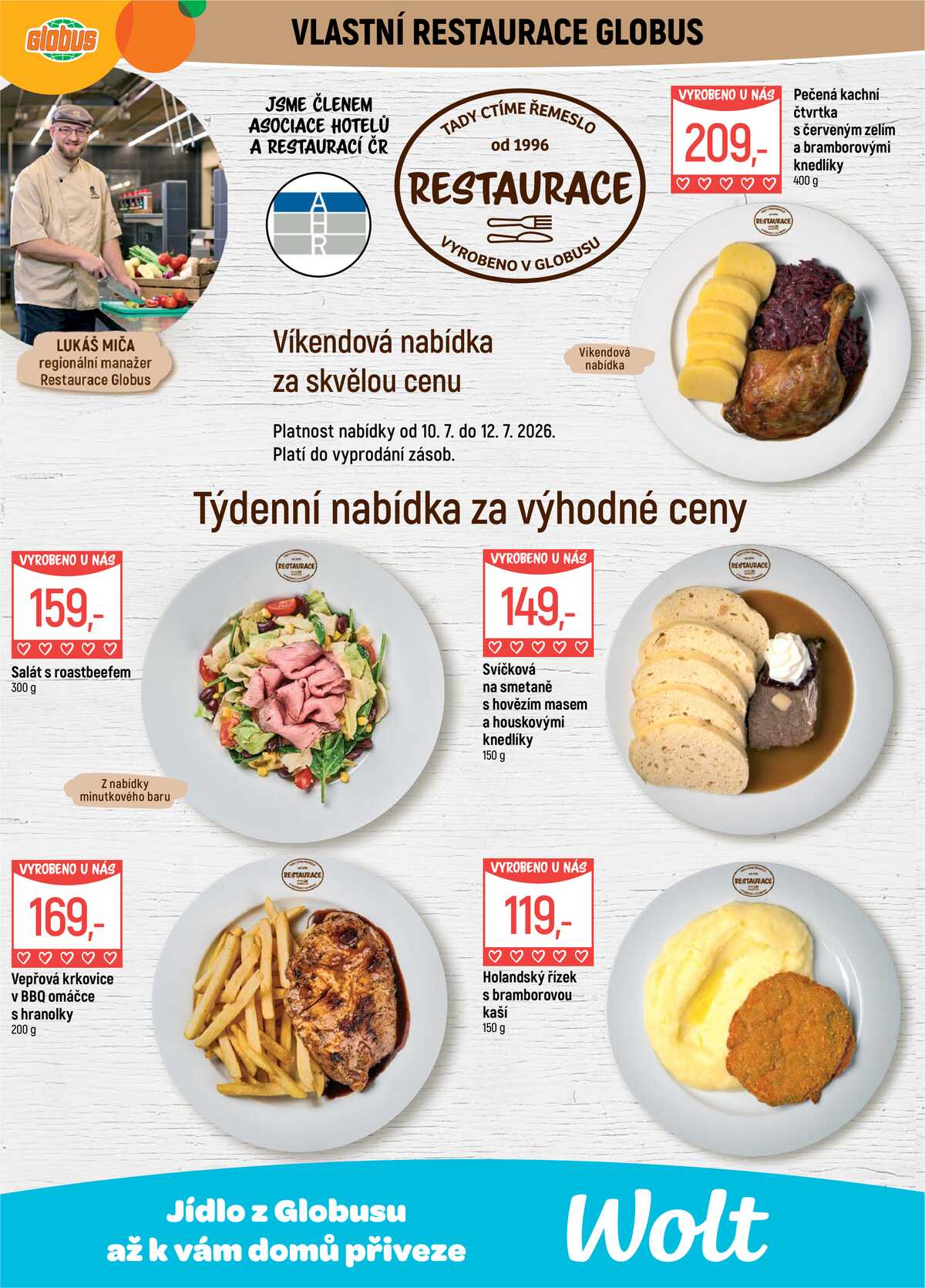 Akční leták Globus 8.7. - 14.7.2026 - Globus Praha - Čakovice strana 7