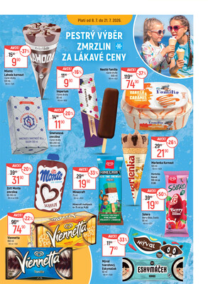 Akční leták Globus 8.7. - 14.7.2026 - Globus Praha - Zličín