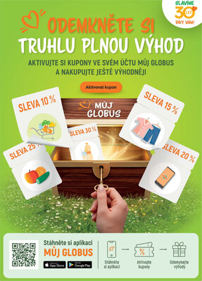 Akční leták Globus 8.7. - 14.7.2026 - Globus Praha - Zličín