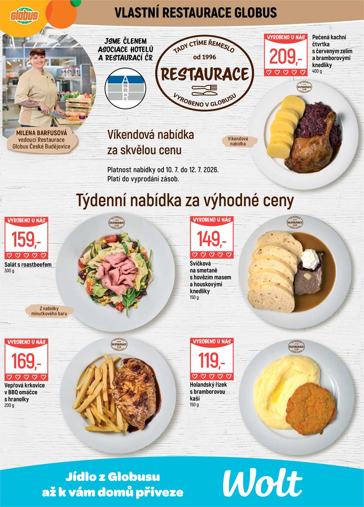Akční leták Globus 8.7. - 14.7.2026 - Globus České Budějovice strana 7
