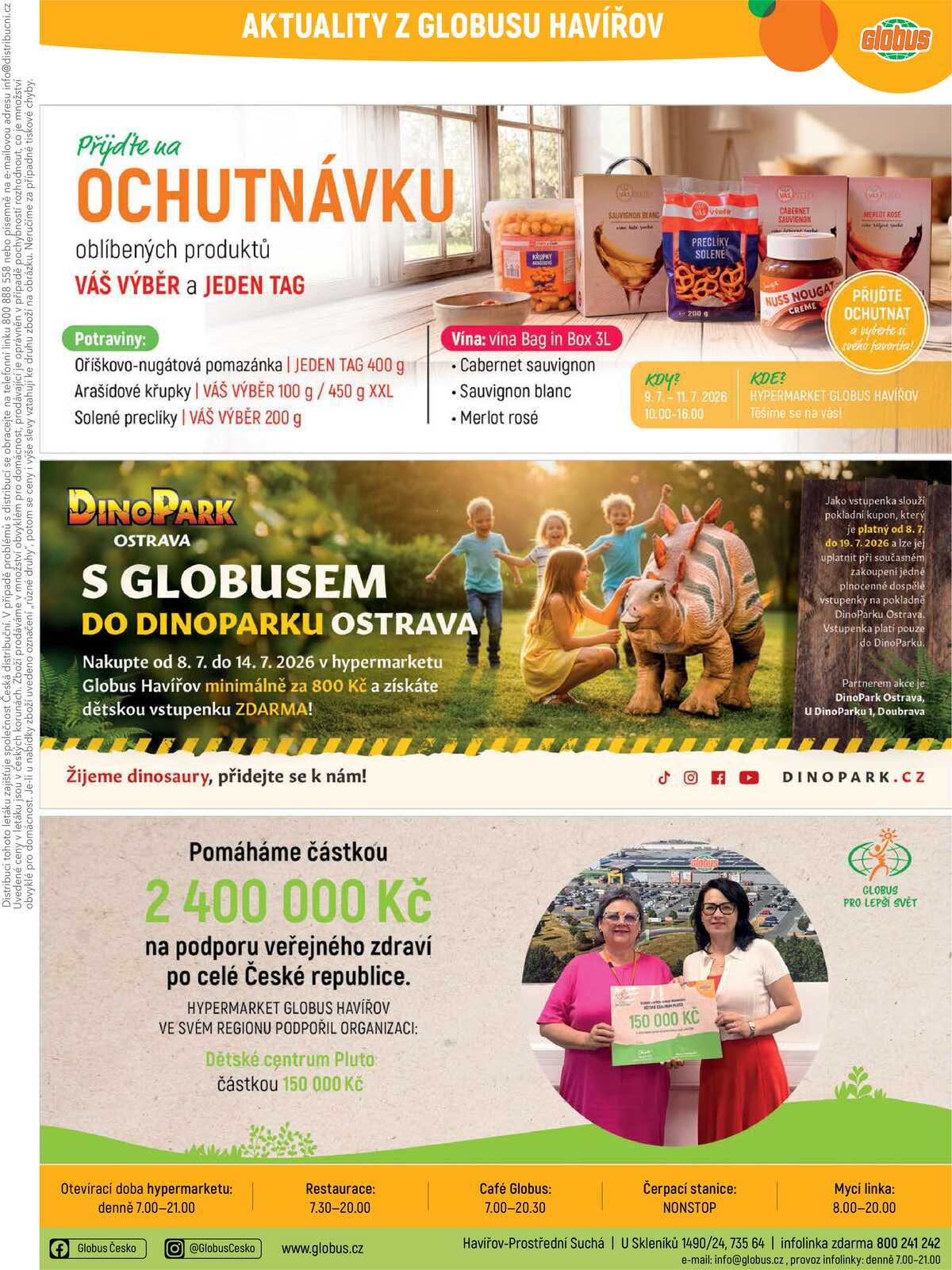 Akční leták Globus 8.7. - 14.7.2026 - Globus Havířov strana 46