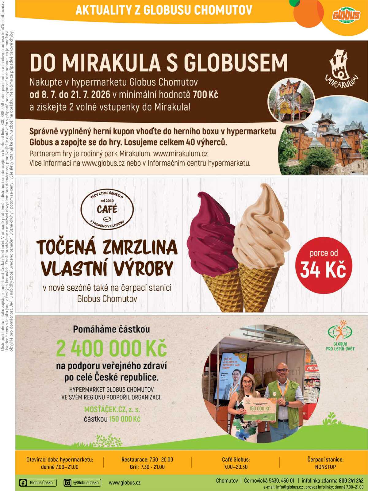 Akční leták Globus 8.7. - 14.7.2026 - Globus Chomutov strana 46