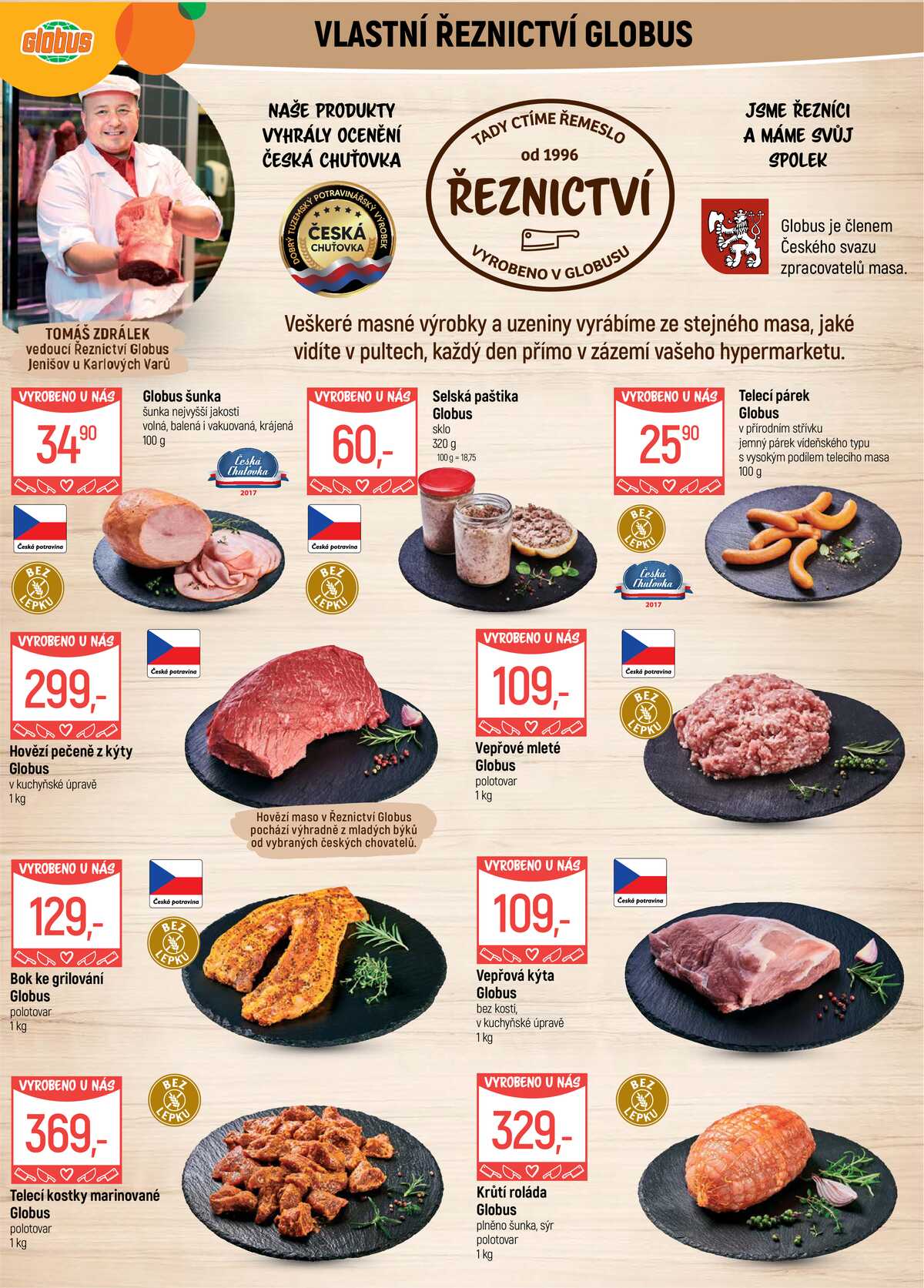Akční leták Globus 8.7. - 14.7.2026 - Globus Jenišov u Karlových Varů strana 5