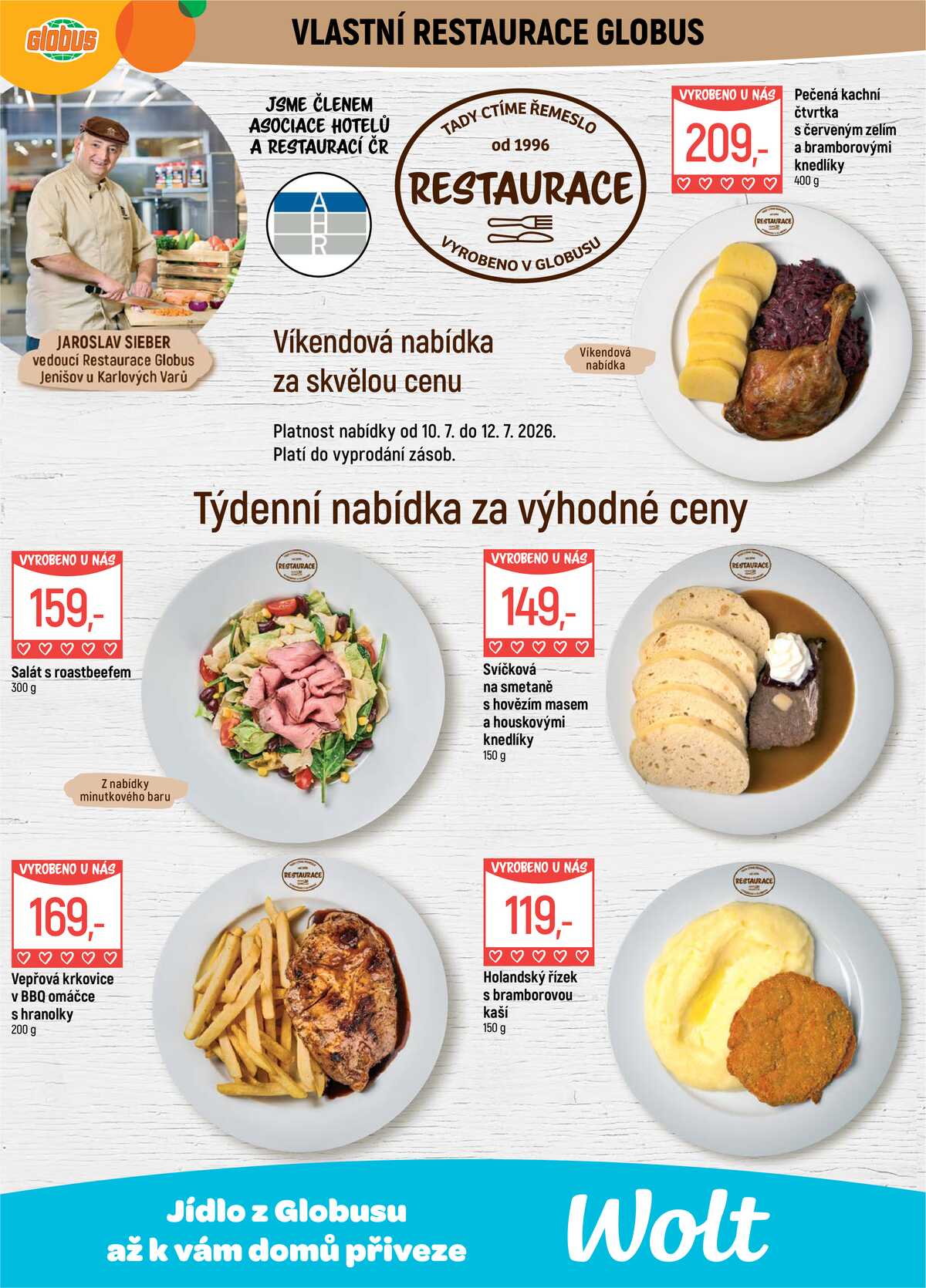 Akční leták Globus 8.7. - 14.7.2026 - Globus Jenišov u Karlových Varů strana 7