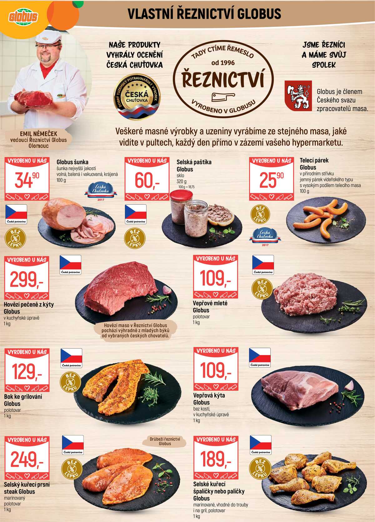 Akční leták Globus 8.7. - 14.7.2026 - Globus Olomouc strana 5