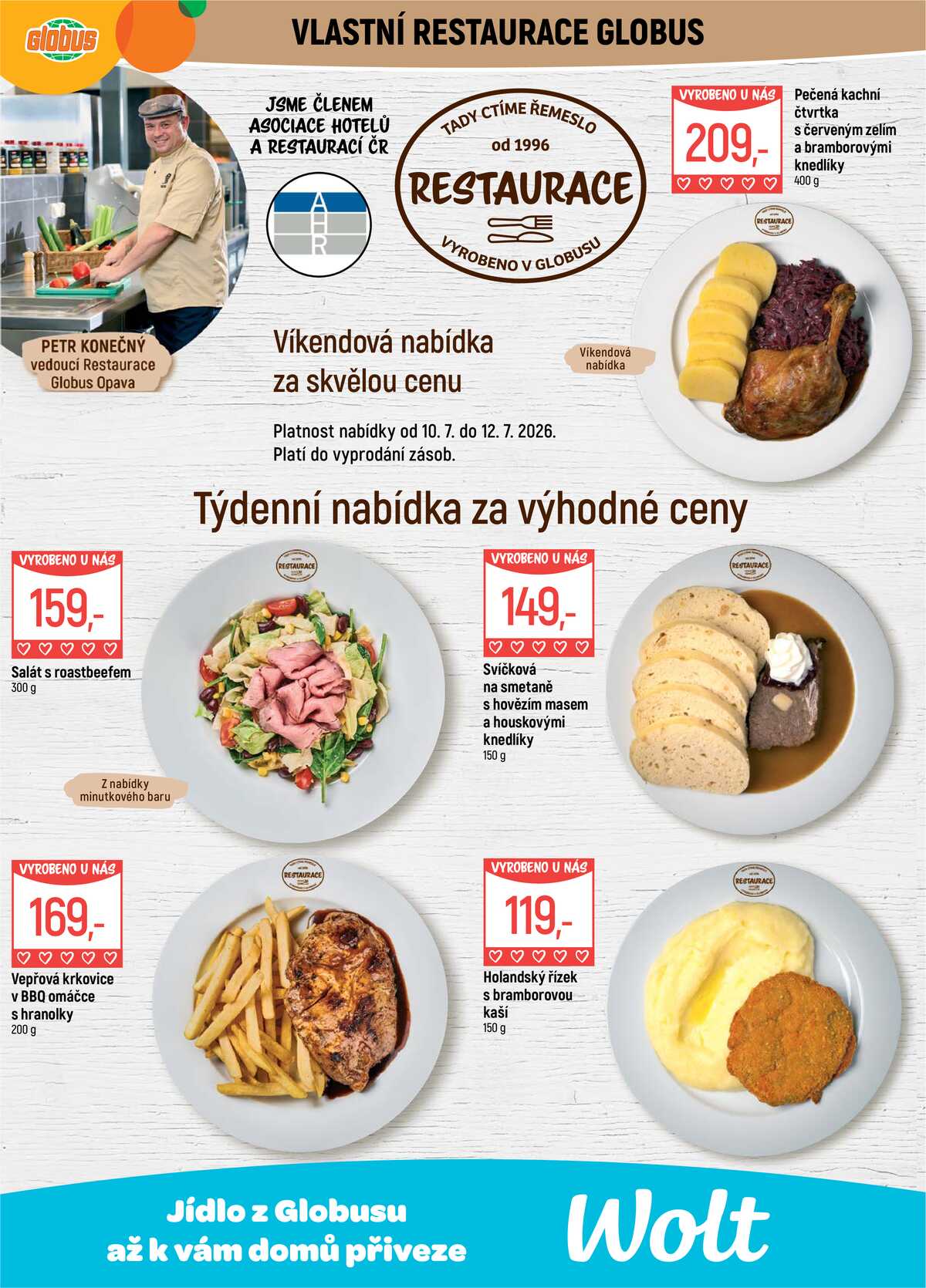 Akční leták Globus 8.7. - 14.7.2026 - Globus Opava strana 7