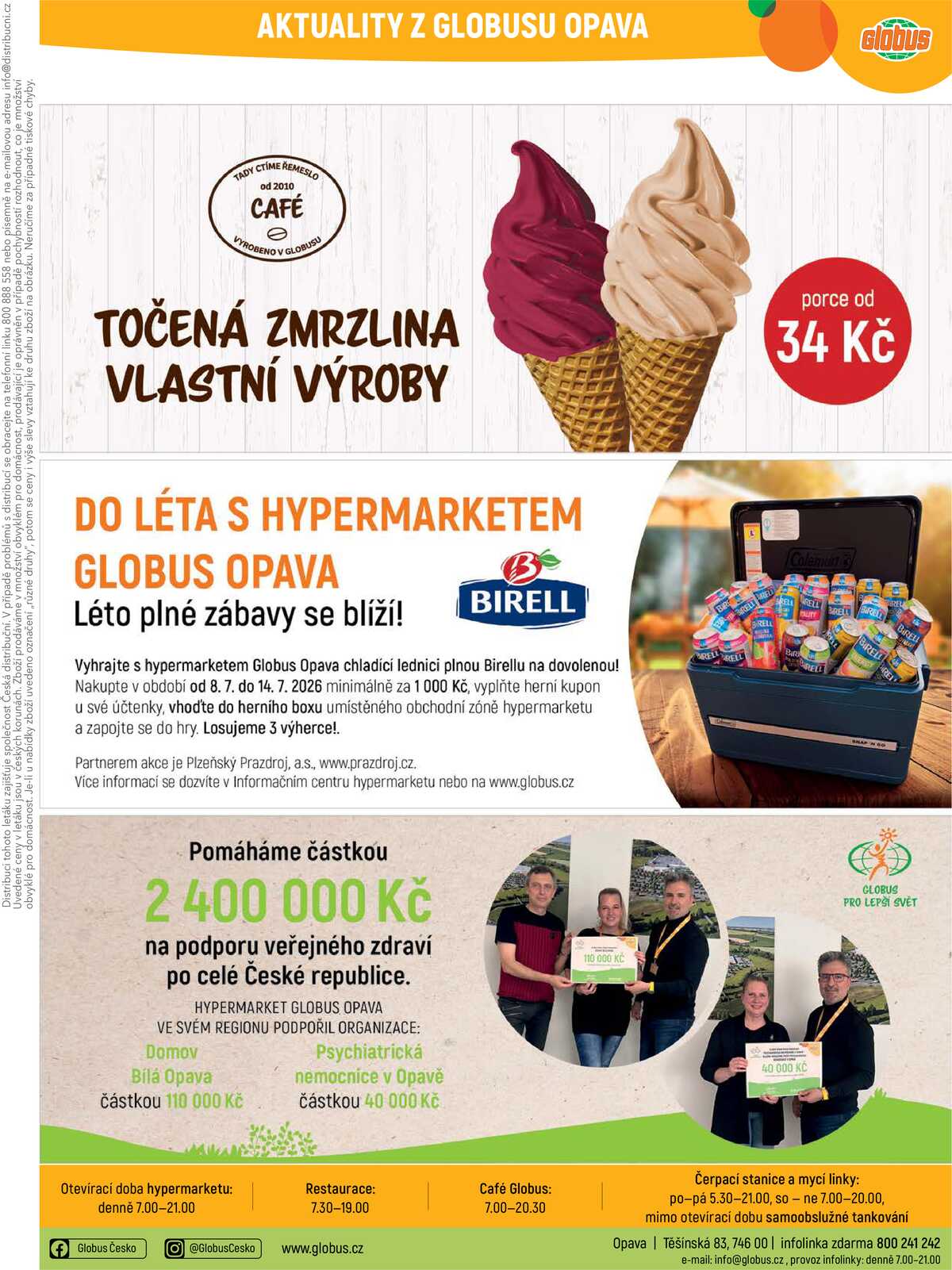 Akční leták Globus 8.7. - 14.7.2026 - Globus Opava strana 46
