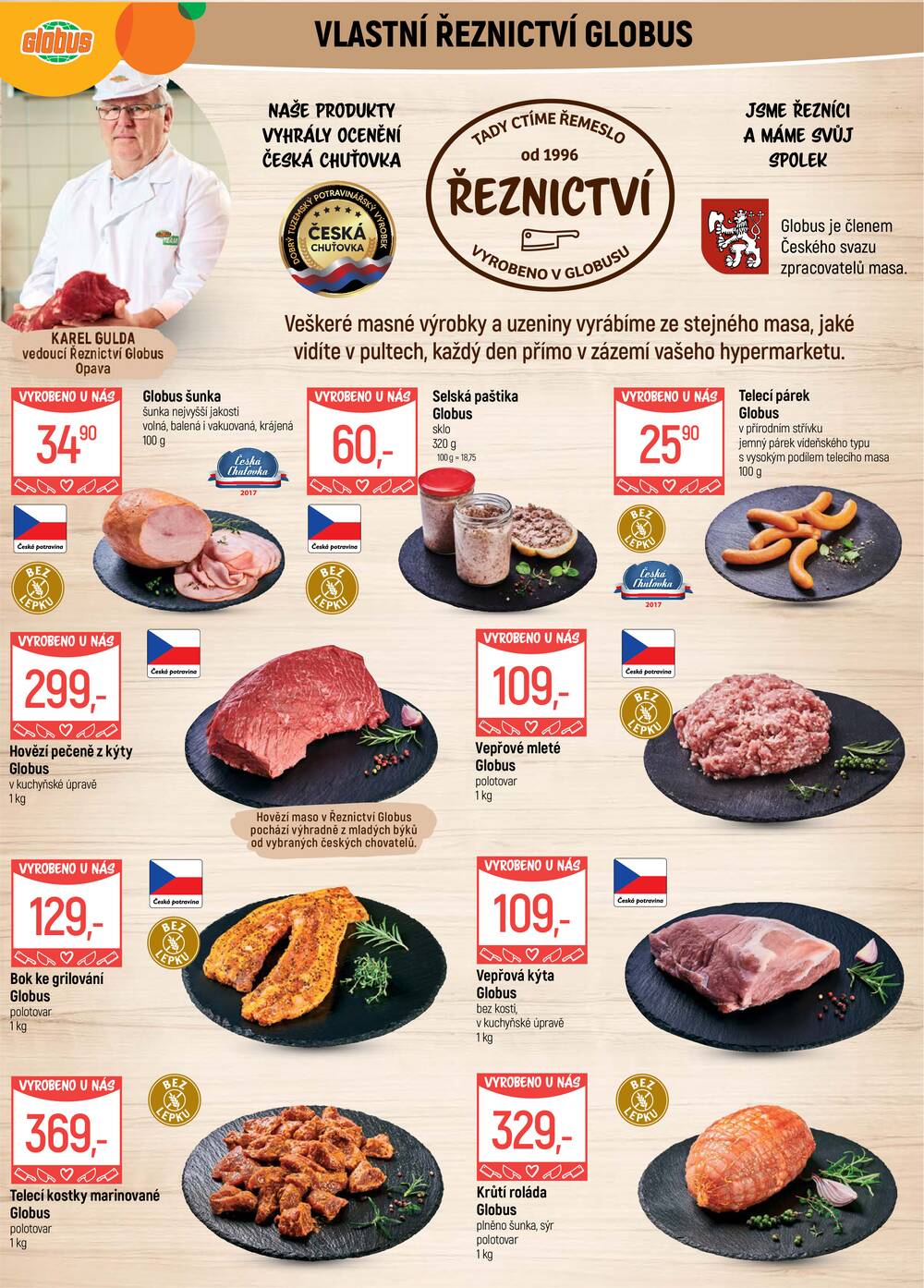 Akční leták Globus 8.7. - 14.7.2026 - Globus Opava