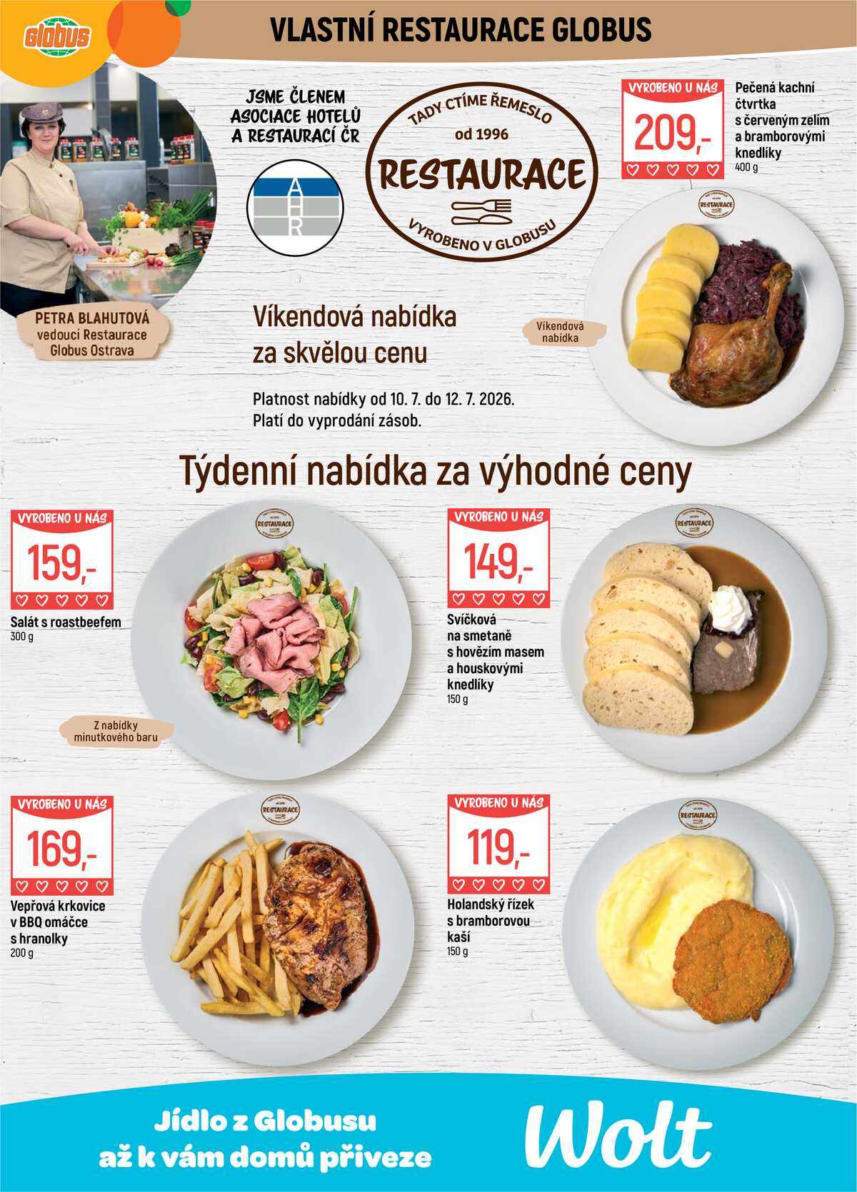 Akční leták Globus 8.7. - 14.7.2026 - Globus Ostrava strana 7