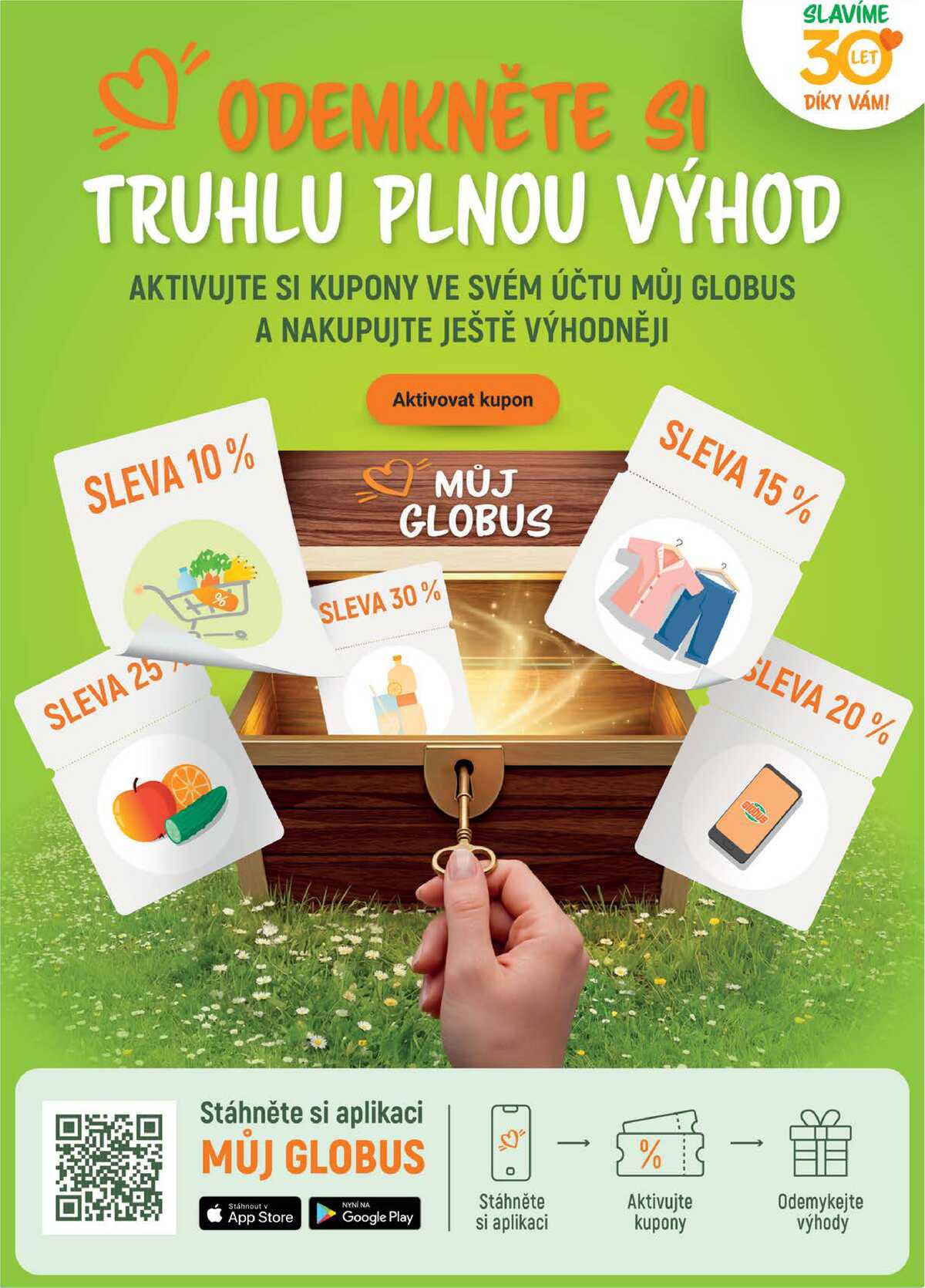 Akční leták Globus 8.7. - 14.7.2026 - Globus Ostrava strana 1