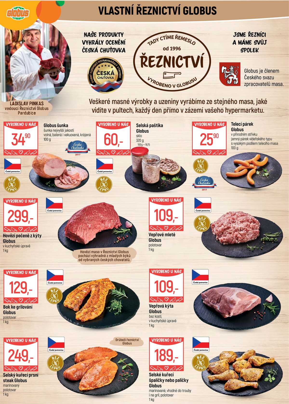 Akční leták Globus 8.7. - 14.7.2026 - Globus Pardubice strana 5