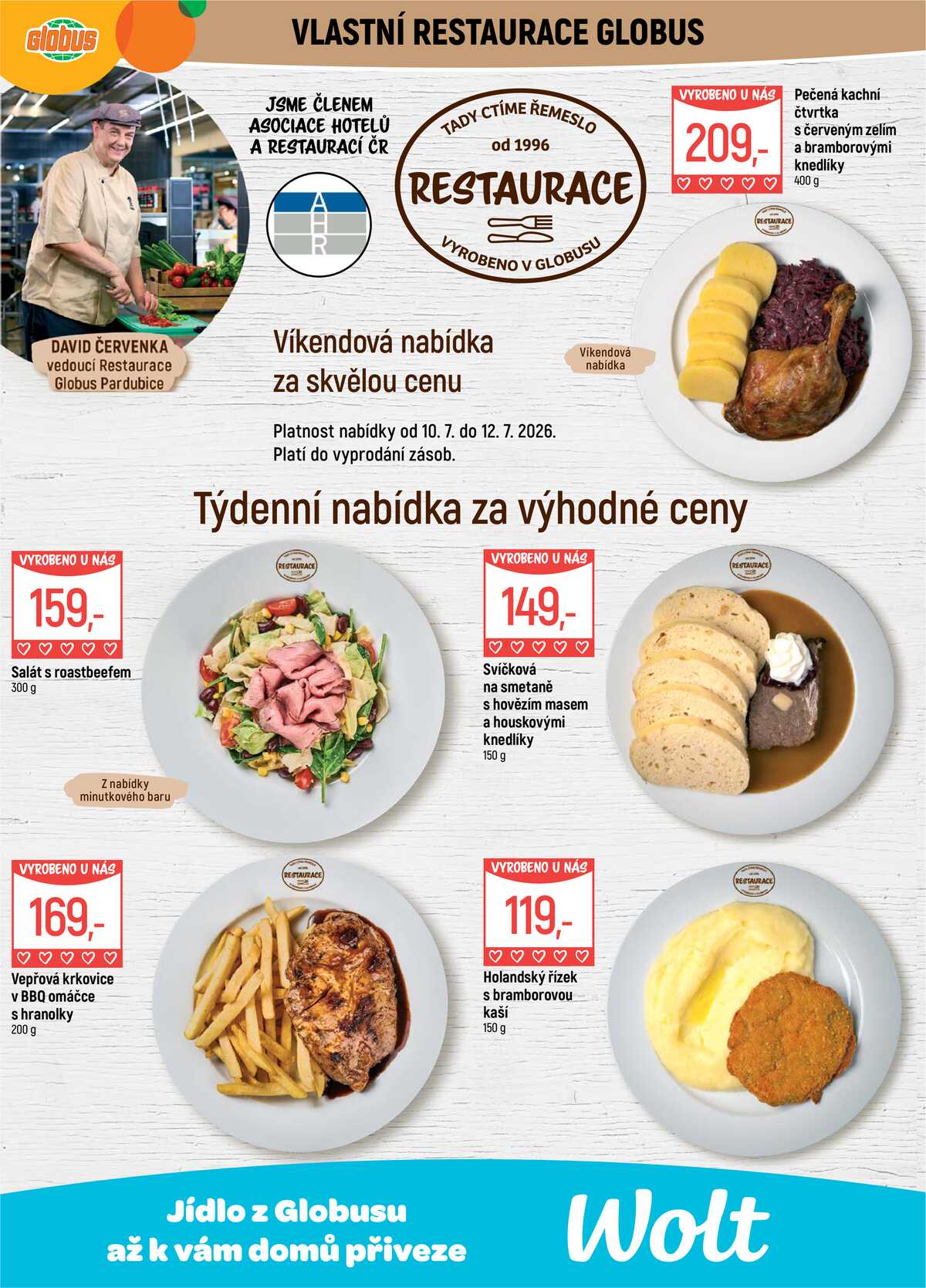 Akční leták Globus 8.7. - 14.7.2026 - Globus Pardubice strana 7