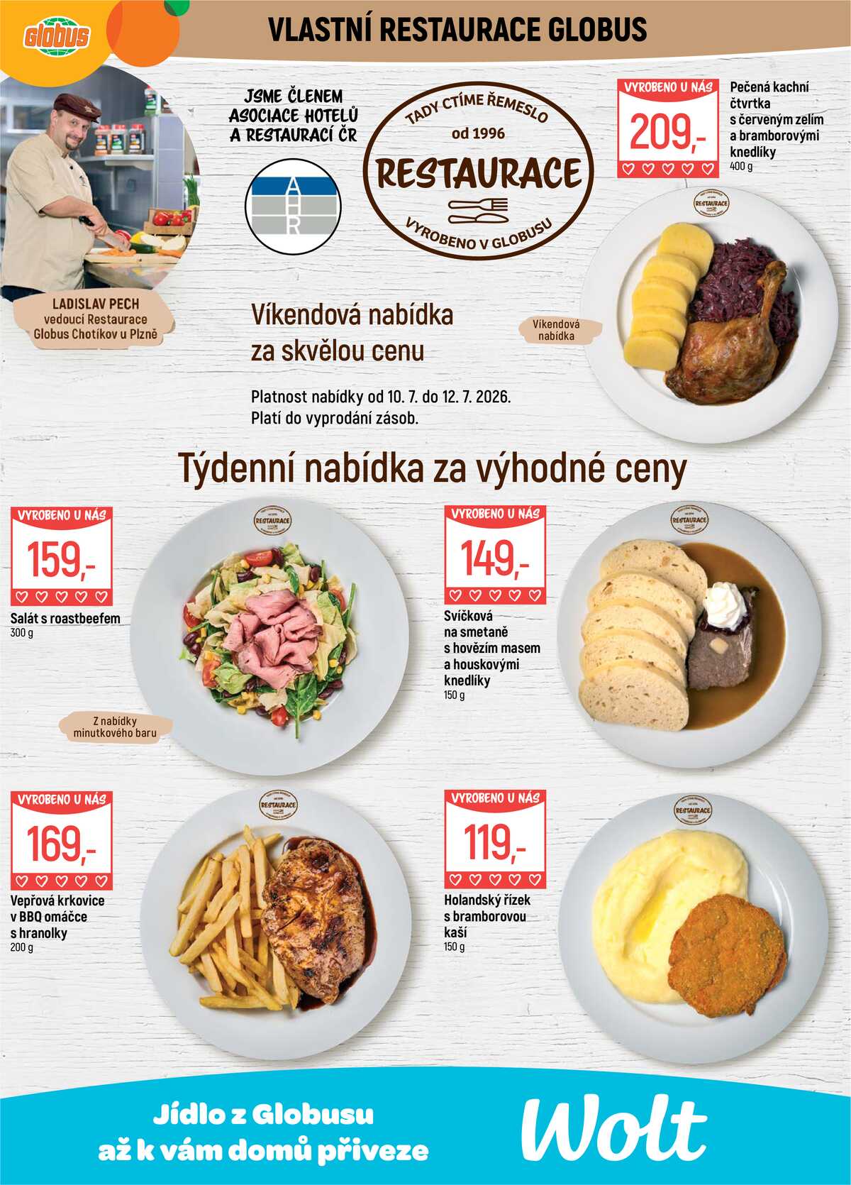 Akční leták Globus 8.7. - 14.7.2026 - Globus Chotíkov u Plzně strana 7