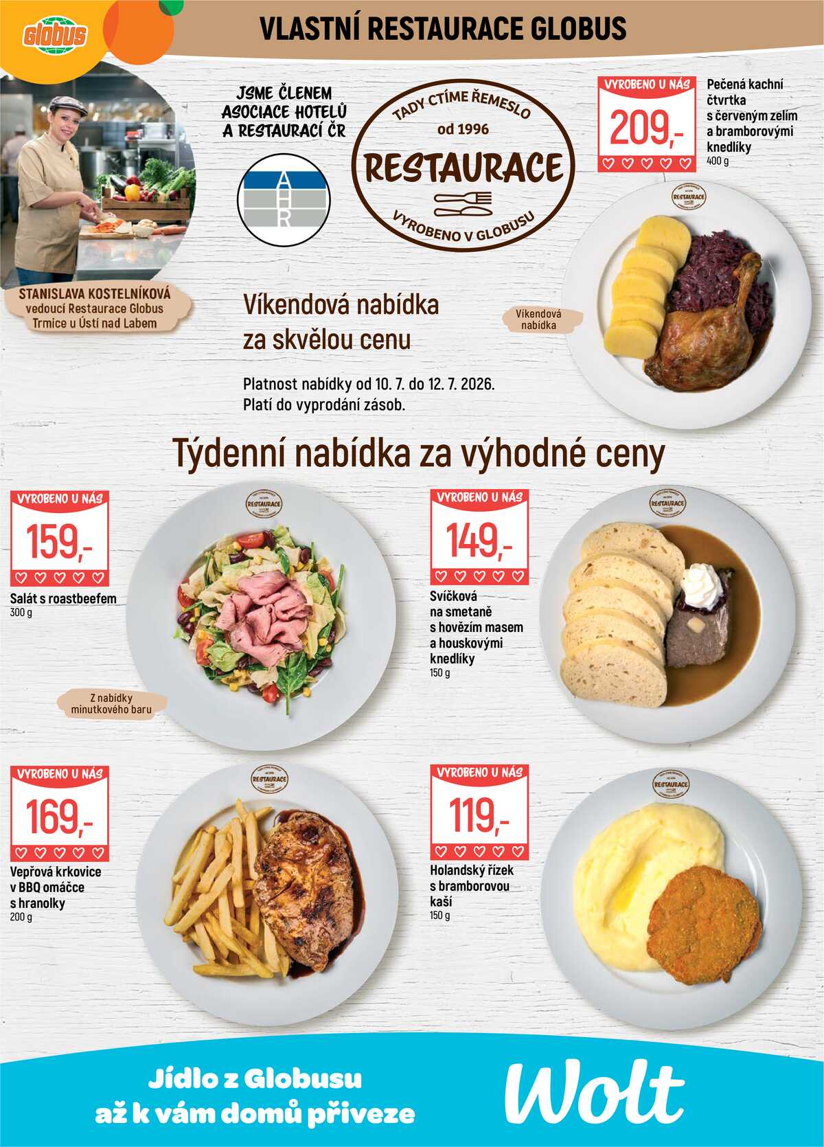 Akční leták Globus 8.7. - 14.7.2026 - Globus Trmice u Ústí nad Labem strana 7