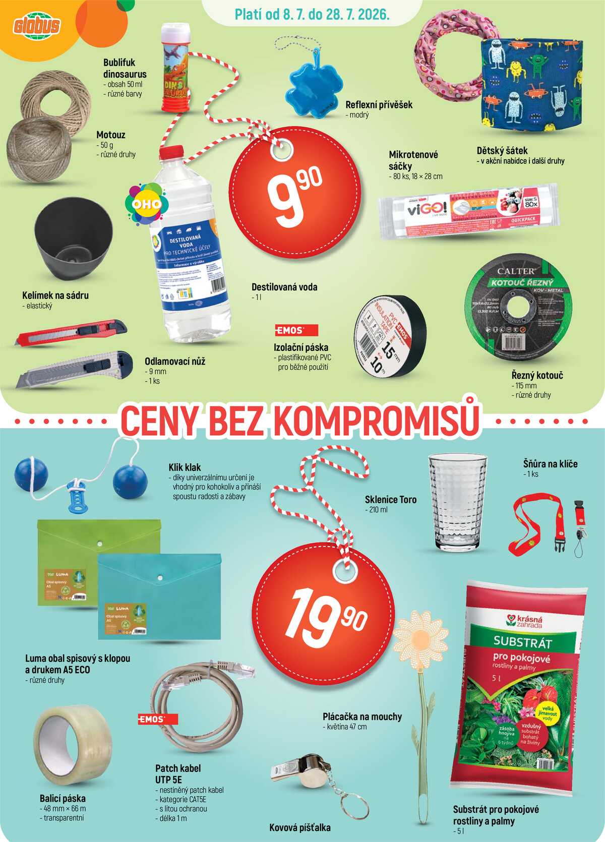 Akční leták Globus 8.7. - 14.7.2026 - Globus Brno Ivanovice strana 21