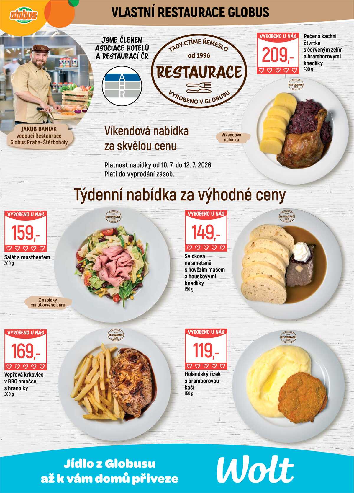 Akční leták Globus 8.7. - 14.7.2026 - Globus Praha - Štěrboholy strana 7