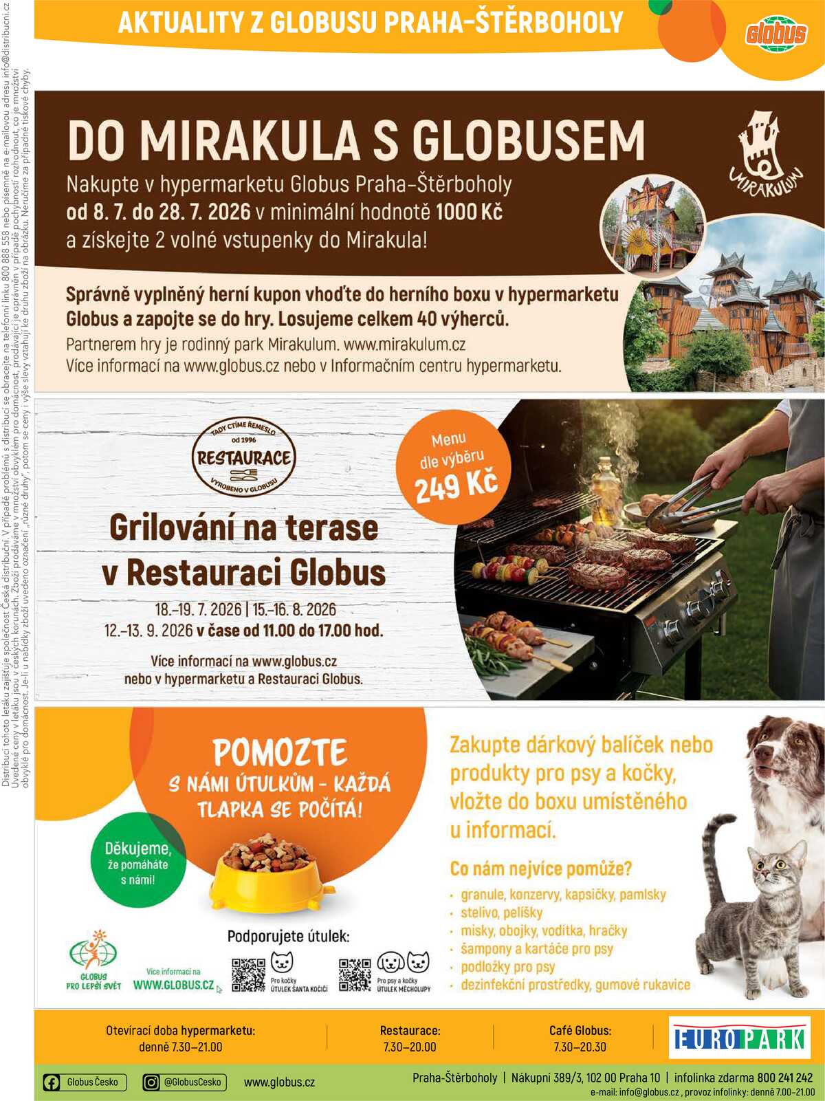 Akční leták Globus 8.7. - 14.7.2026 - Globus Praha - Štěrboholy strana 46