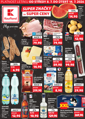 Kaufland 8.7. - 14.7. - Kaufland - Praha 12 (Modřany)
