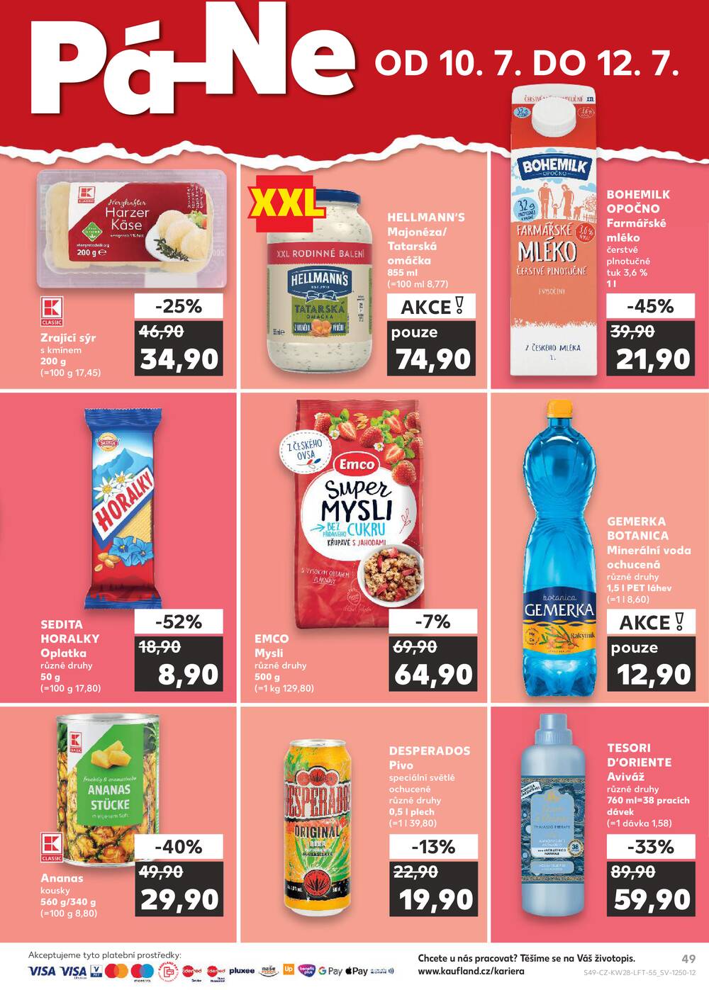 Kaufland 8.7. - 14.7. - Kaufland - Praha 8 (Libeň)