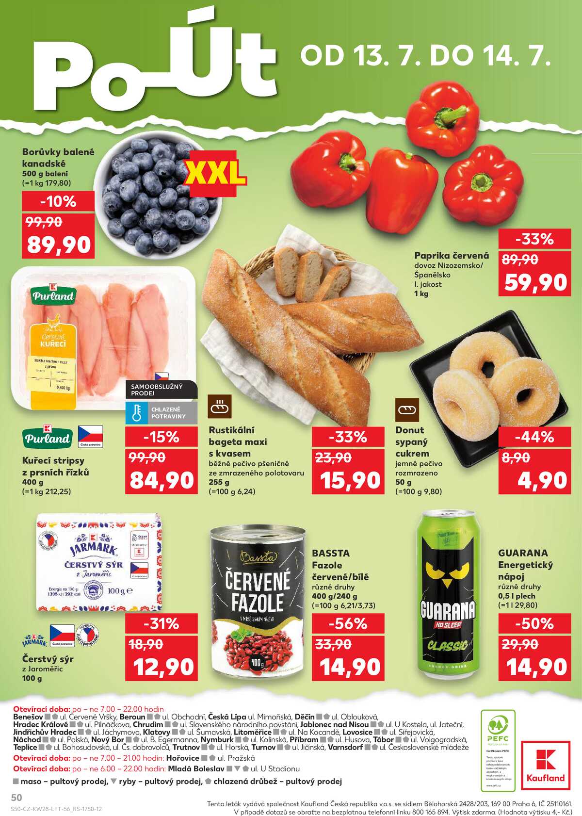 Kaufland 8.7. - 14.7. - Kaufland - Jablonec nad Nisou (Jateční) strana 50