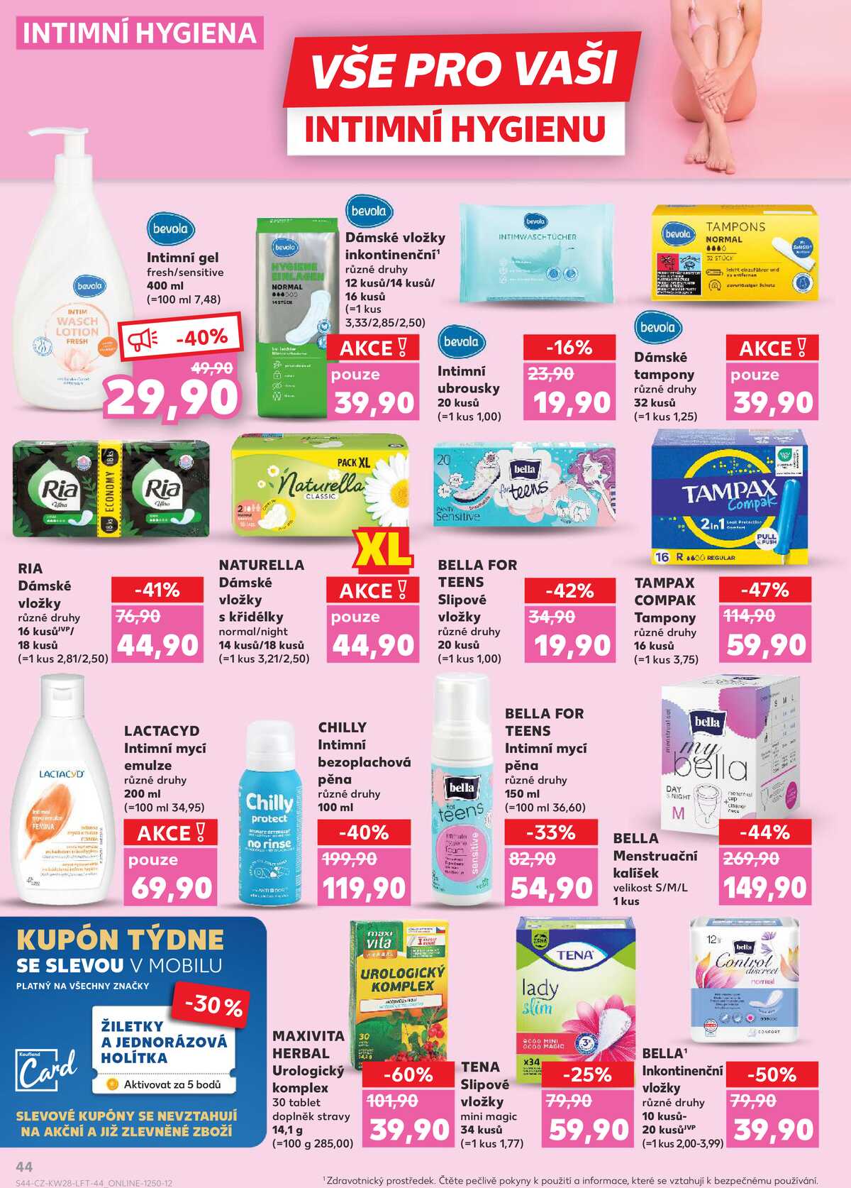Kaufland 8.7. - 14.7. - Kaufland - Prostějov (Olomoucká) strana 44