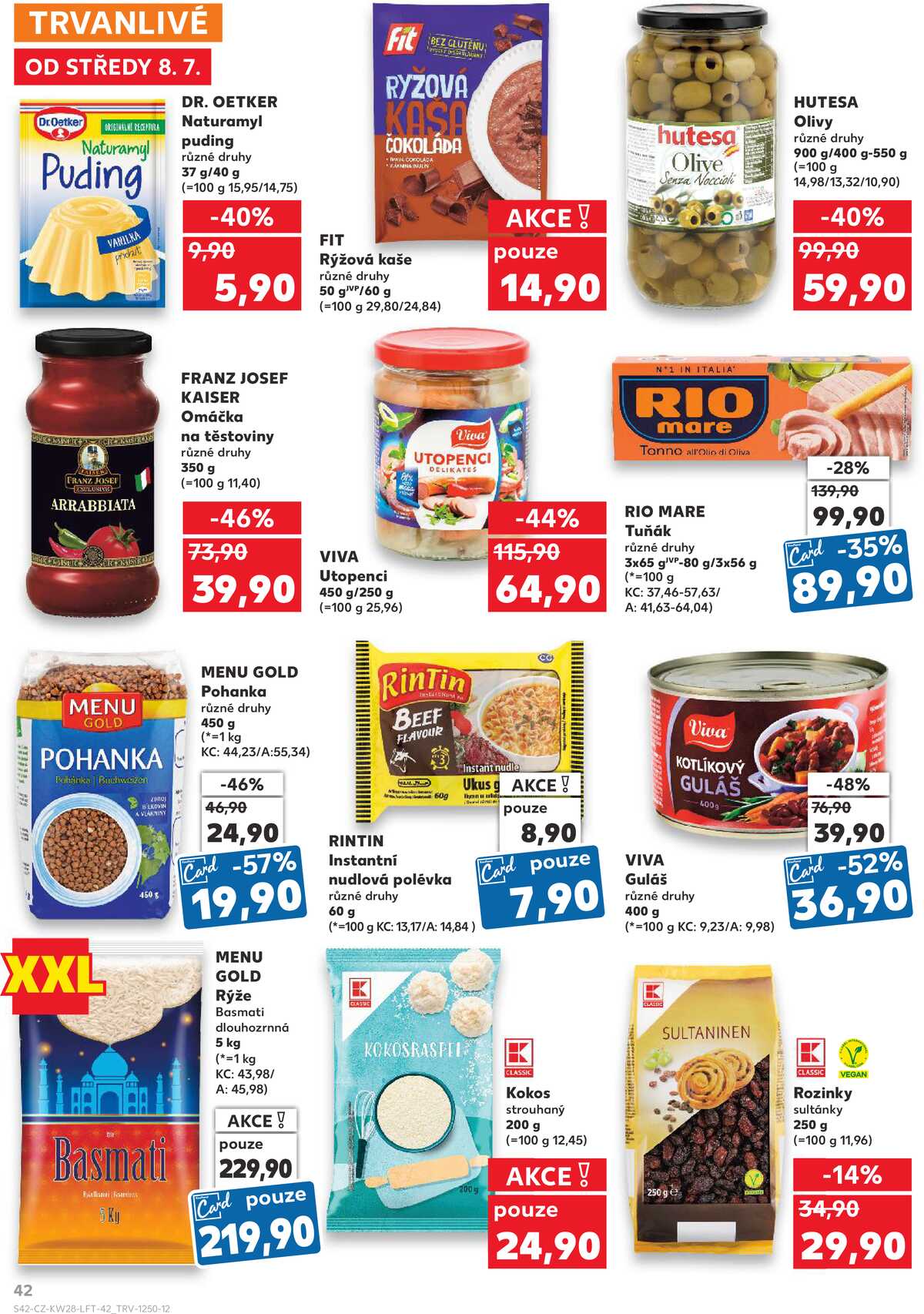 Kaufland 8.7. - 14.7. - Kaufland - Cheb strana 42