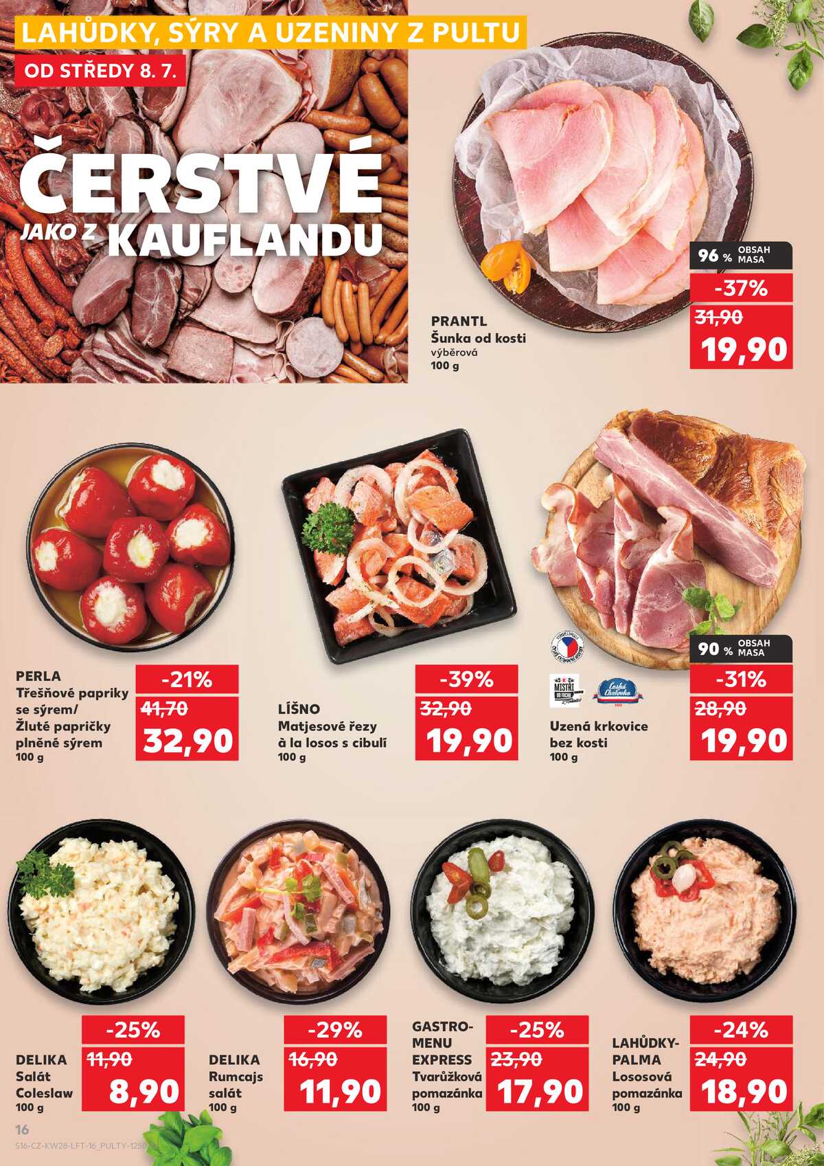 Kaufland 8.7. - 14.7. - Kaufland Přerov (Želatovská) strana 16