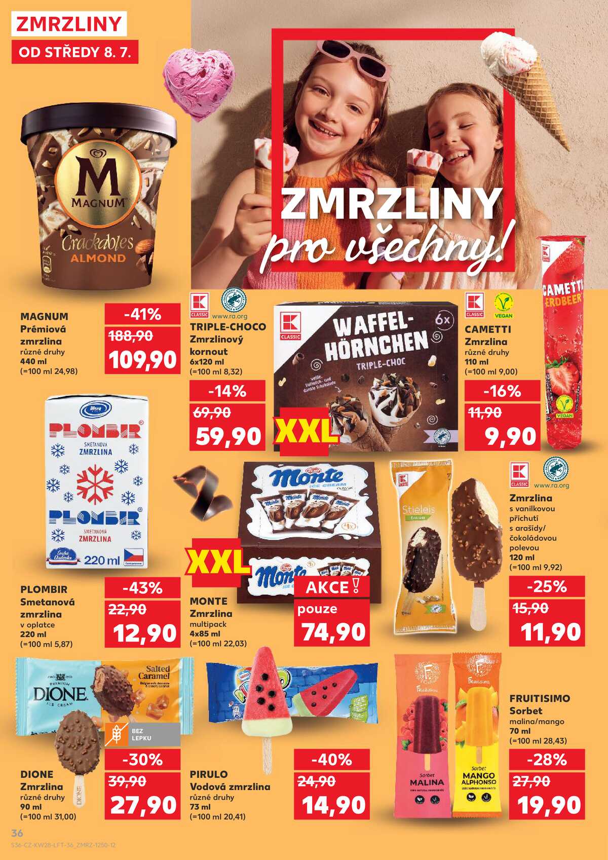 Kaufland 8.7. - 14.7. - Kaufland Přerov (Želatovská) strana 36