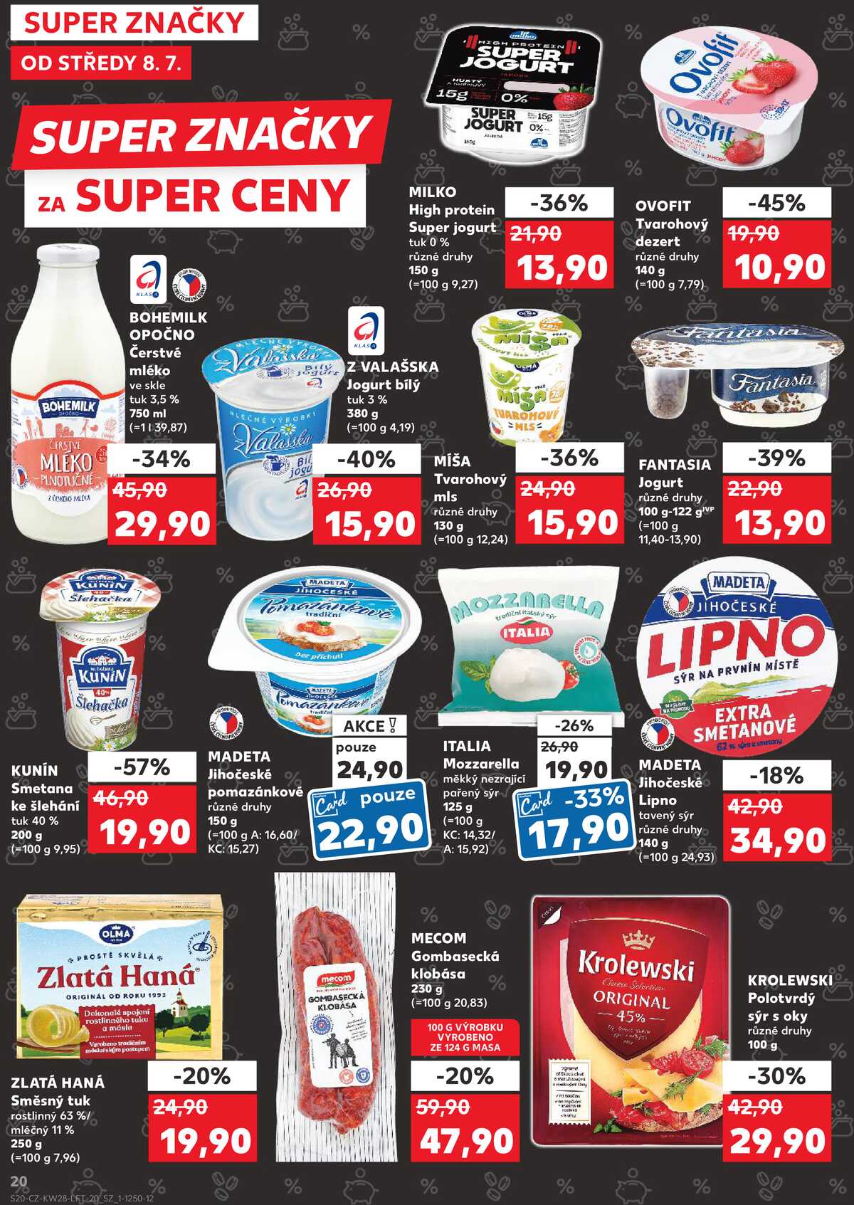 Kaufland 8.7. - 14.7. - Kaufland - Bruntál strana 20