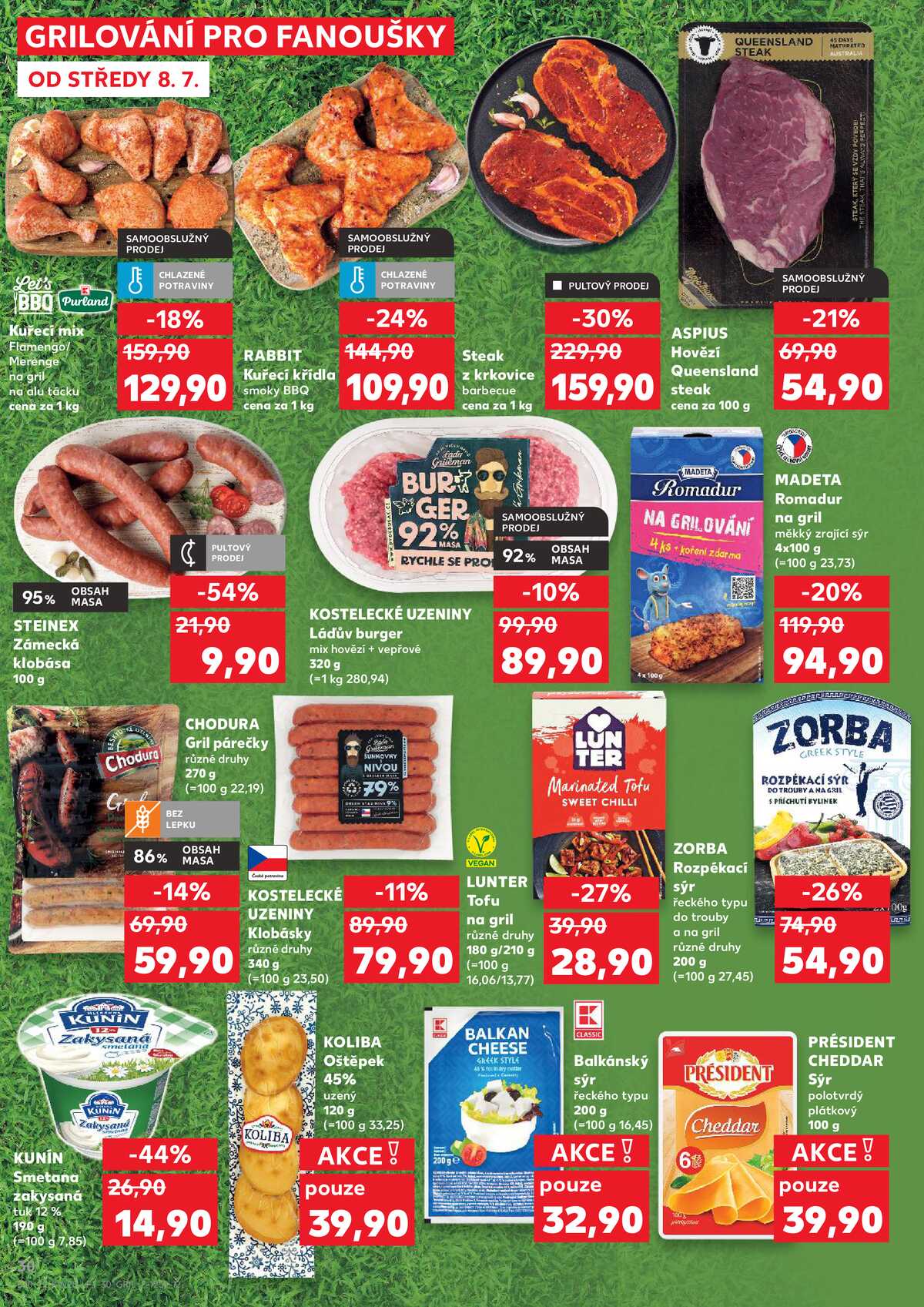 Kaufland 8.7. - 14.7. - Kaufland - Brno - Židenice strana 30