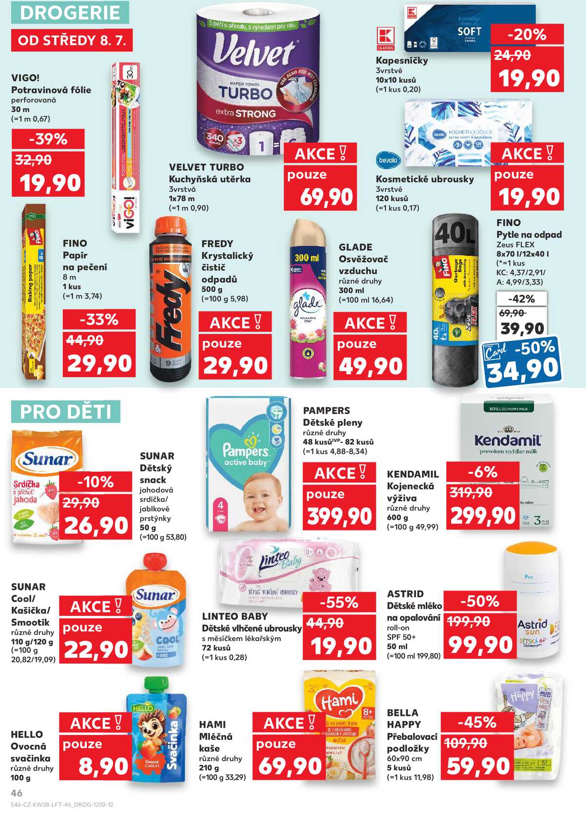 Kaufland 8.7. - 14.7. - Kaufland - Brno - Bohunice strana 46