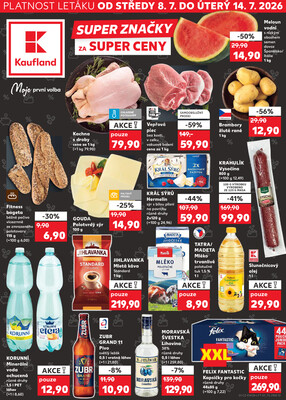Kaufland 8.7. - 14.7. - Kaufland - Pardubice (Bělehradská)