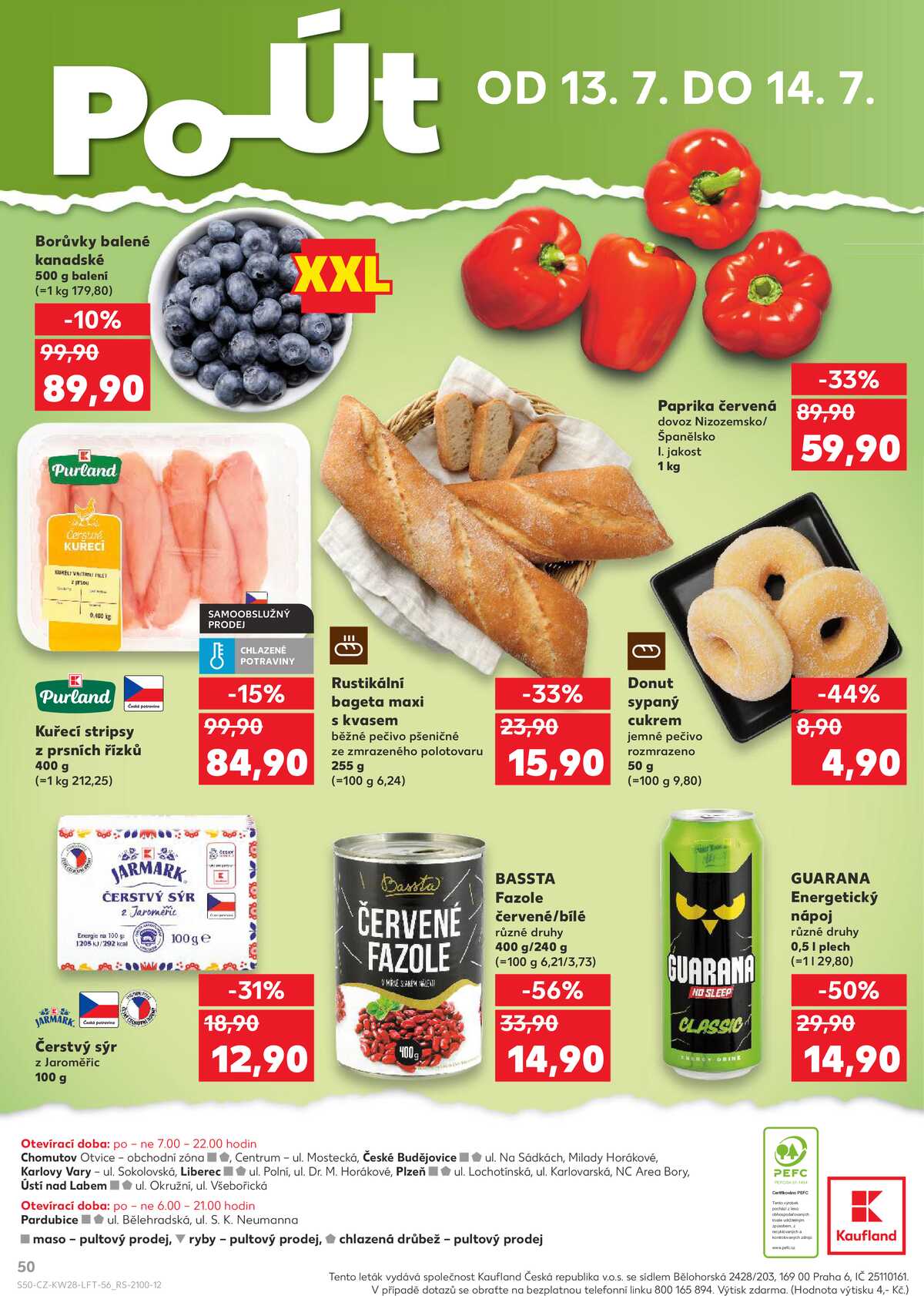 Kaufland 8.7. - 14.7. - Kaufland - České Budějovice strana 50