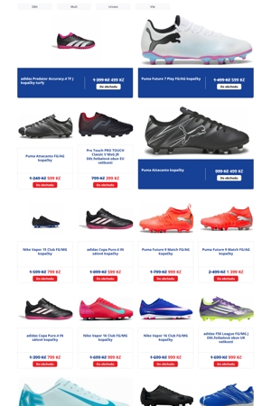 Intersport Kopačky a míče - 5. 7. 2026