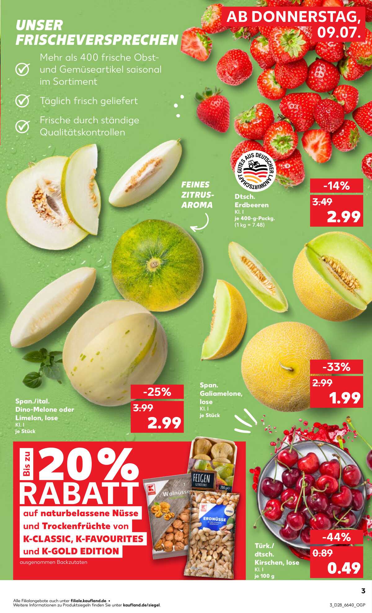 Leták Kaufland Německo 9.7.-15.7.2026 strana 3