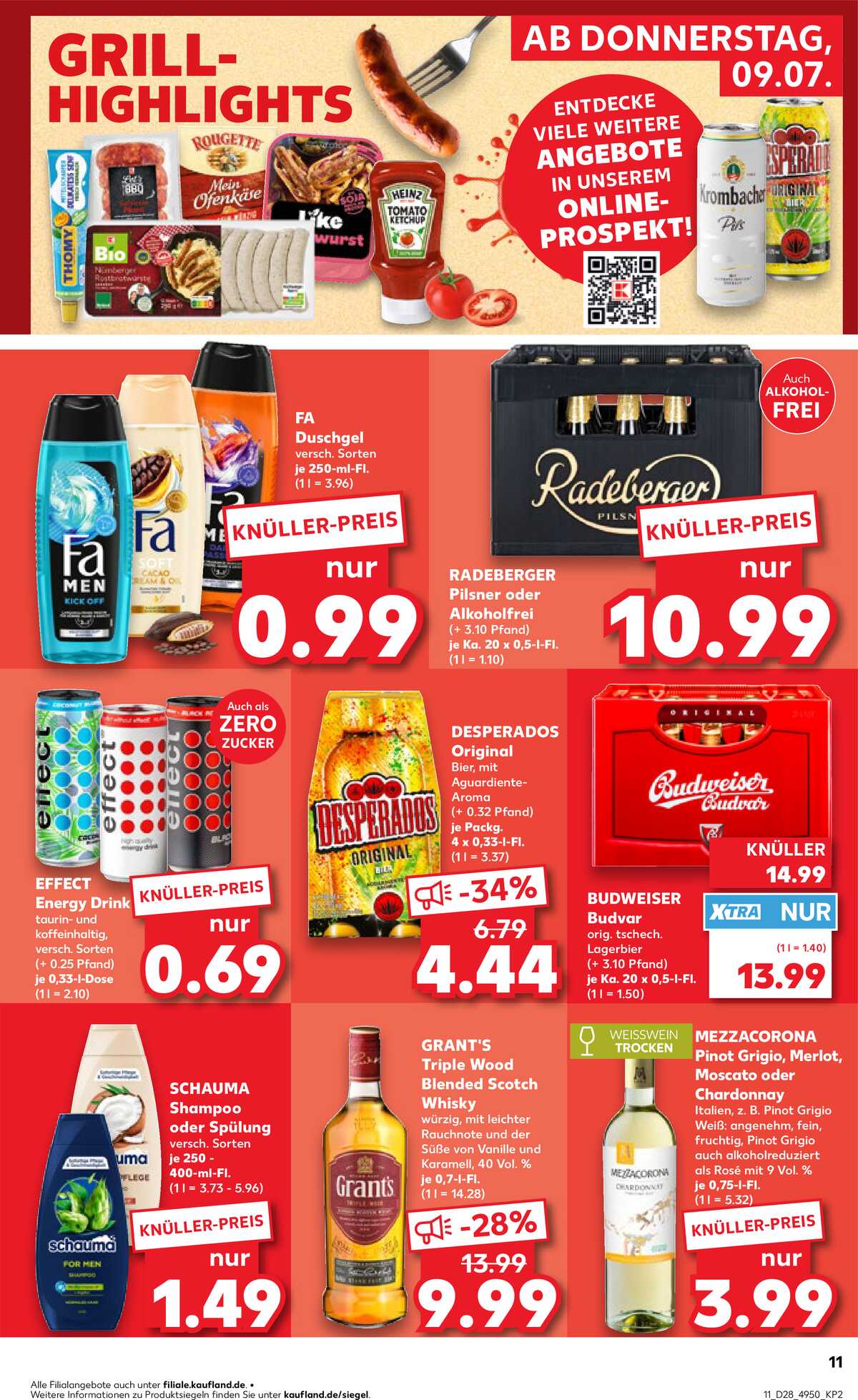 Leták Kaufland Německo 9.7.-15.7.2026 strana 11