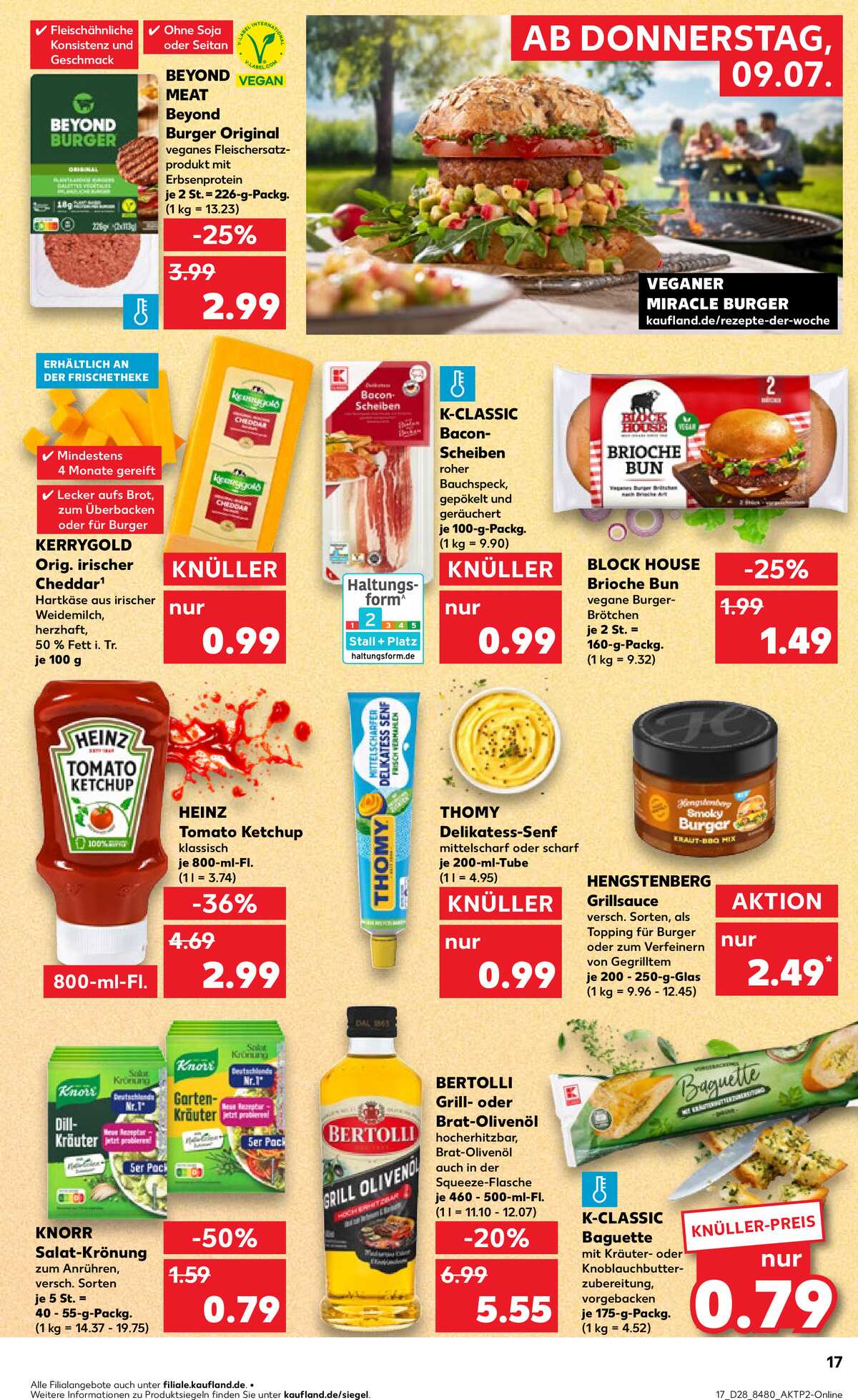 Leták Kaufland Německo 9.7.-15.7.2026 strana 17