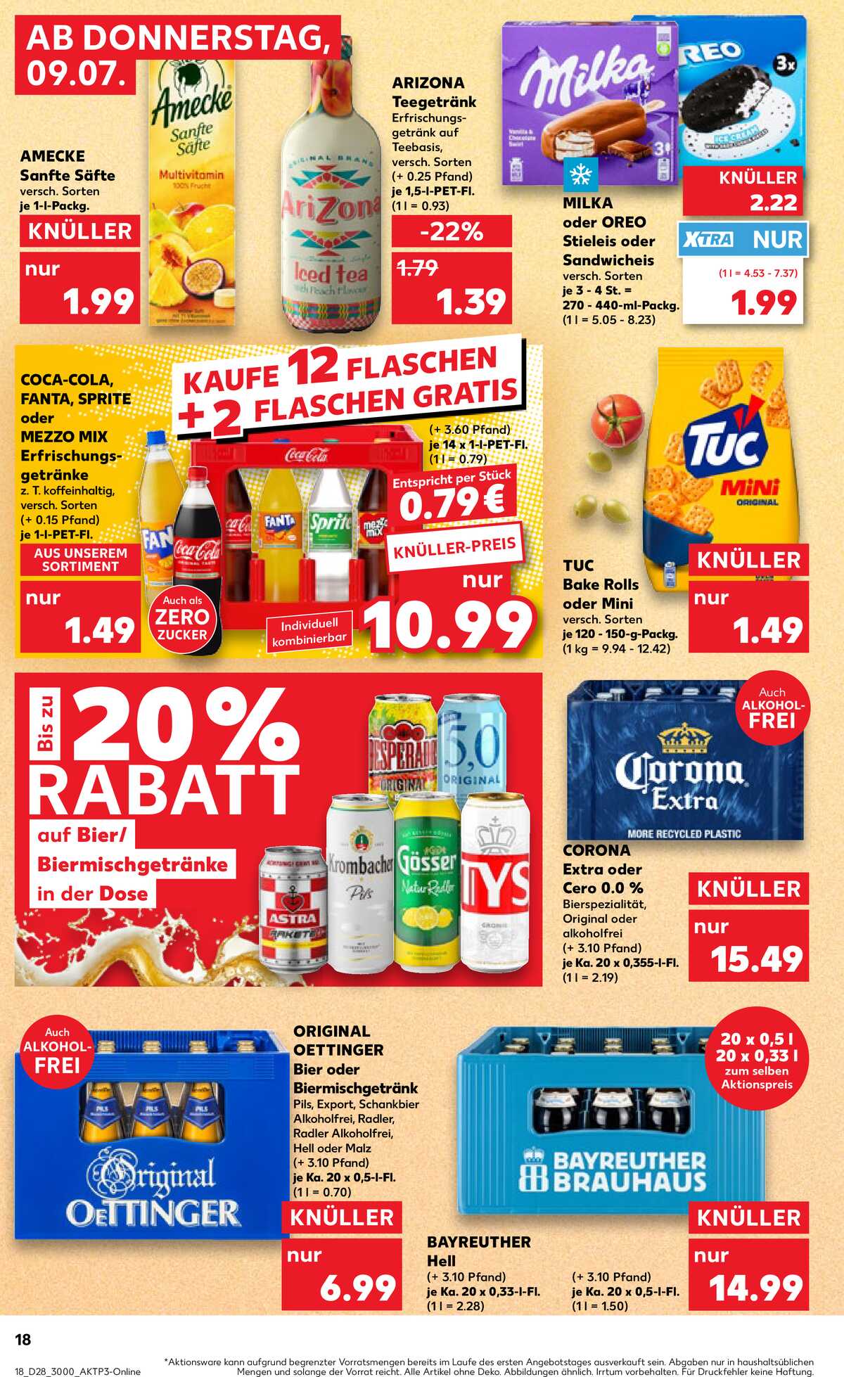 Leták Kaufland Německo 9.7.-15.7.2026 strana 18