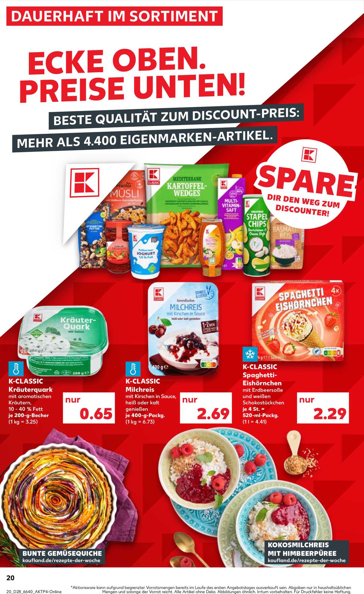 Leták Kaufland Německo 9.7.-15.7.2026 strana 20
