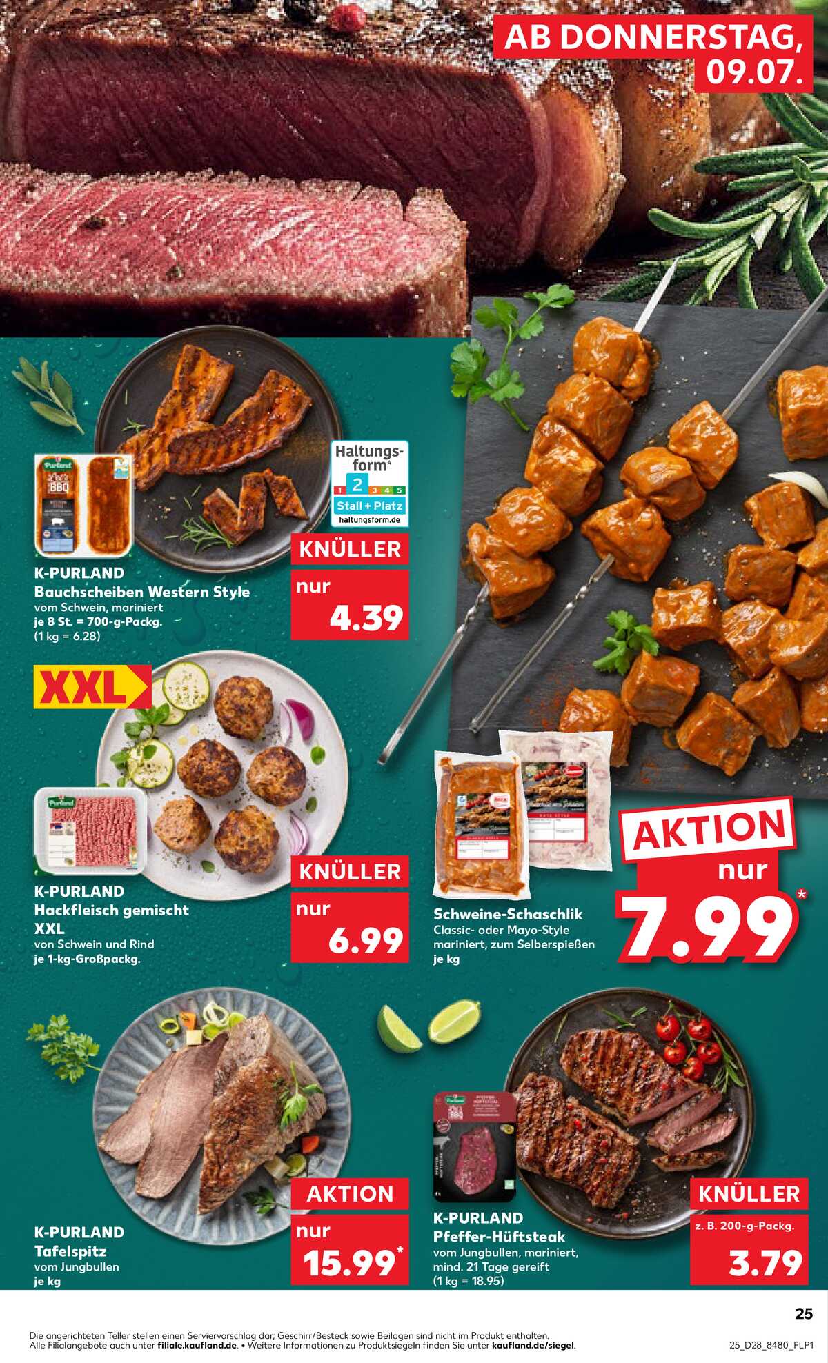 Leták Kaufland Německo 9.7.-15.7.2026 strana 25