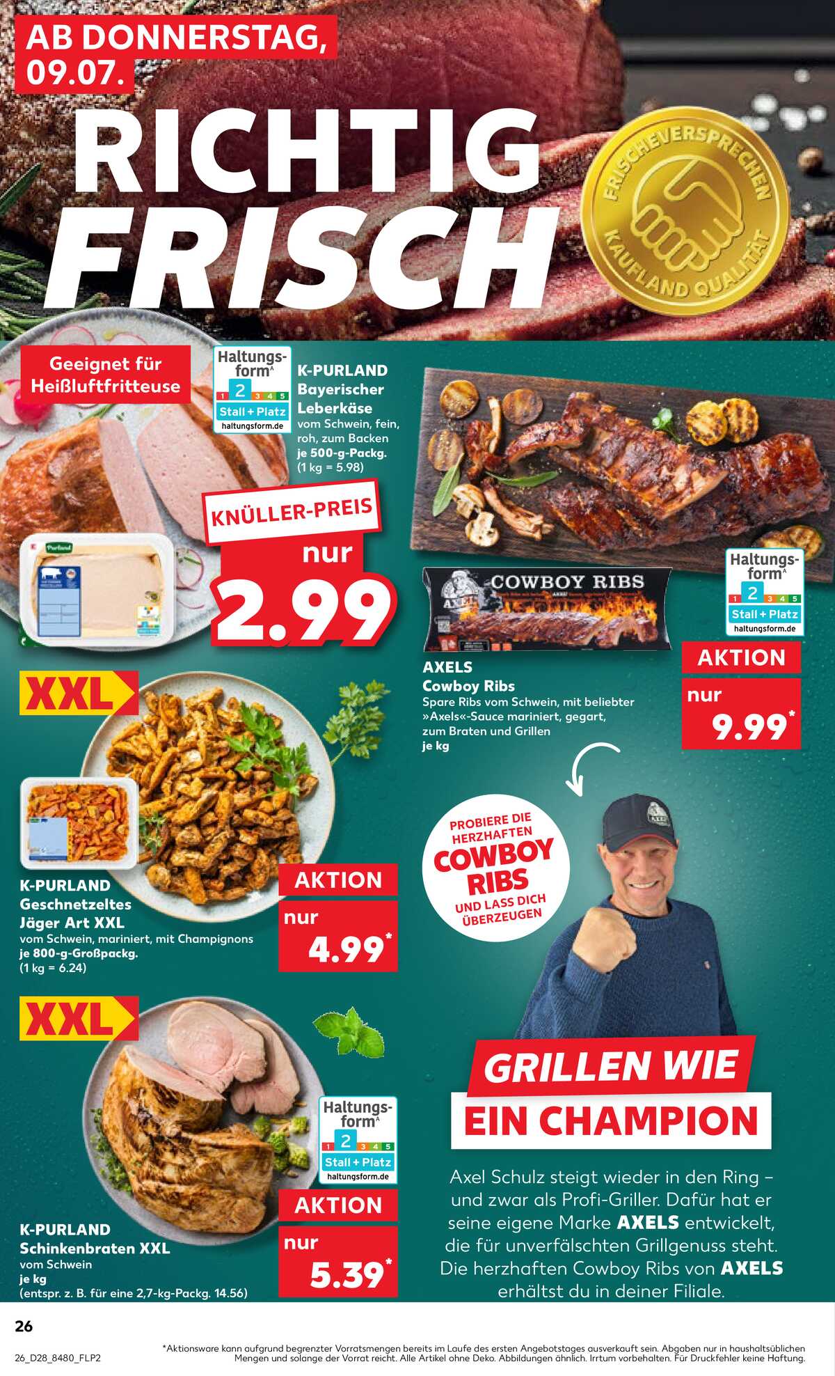 Leták Kaufland Německo 9.7.-15.7.2026 strana 26