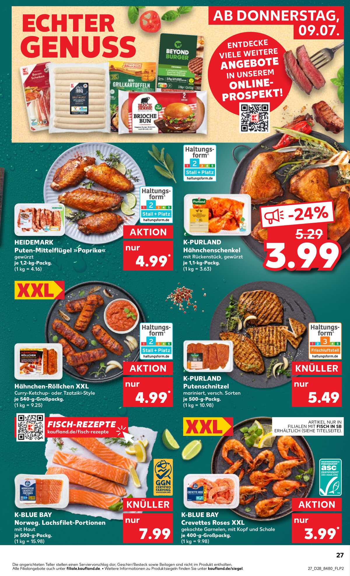 Leták Kaufland Německo 9.7.-15.7.2026 strana 27