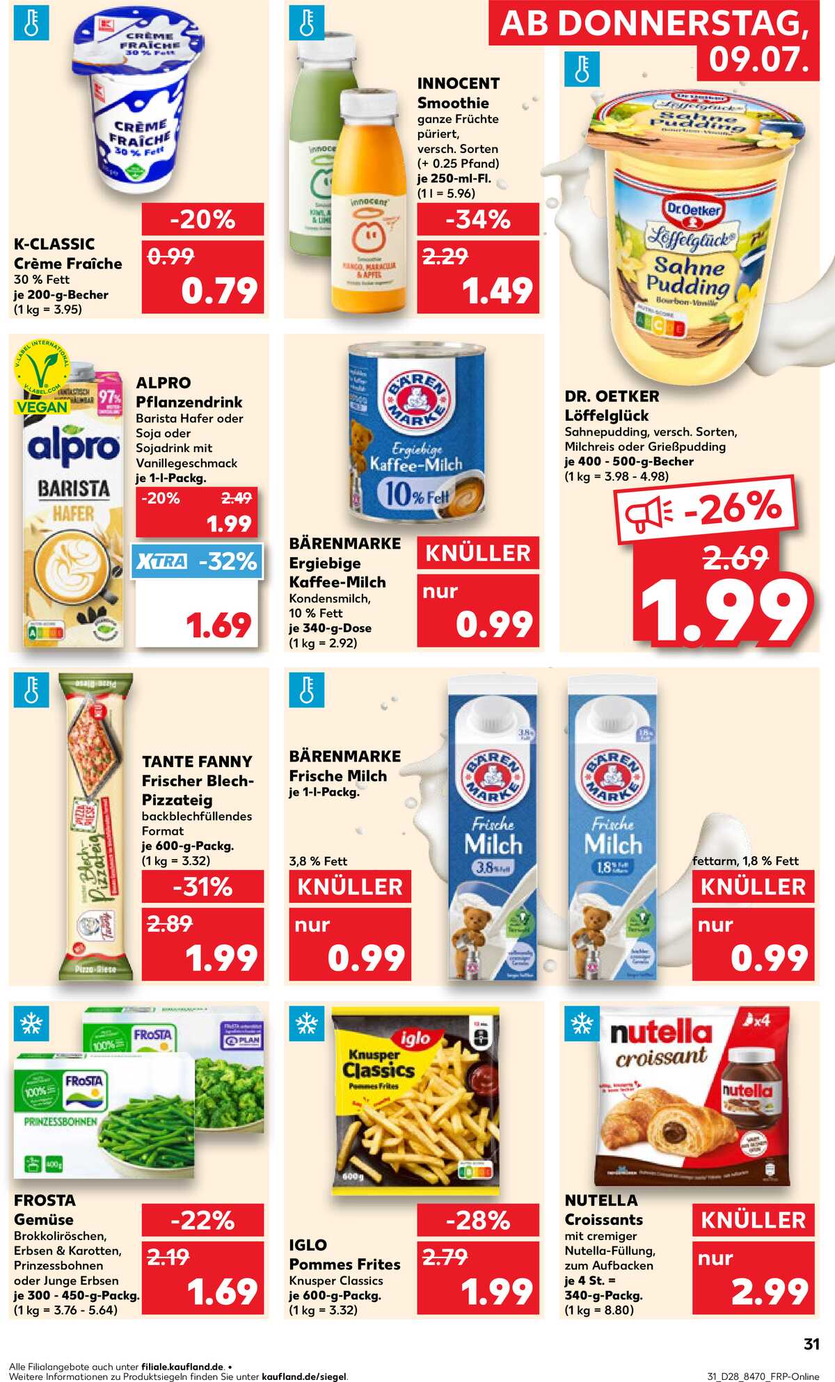 Leták Kaufland Německo 9.7.-15.7.2026 strana 31