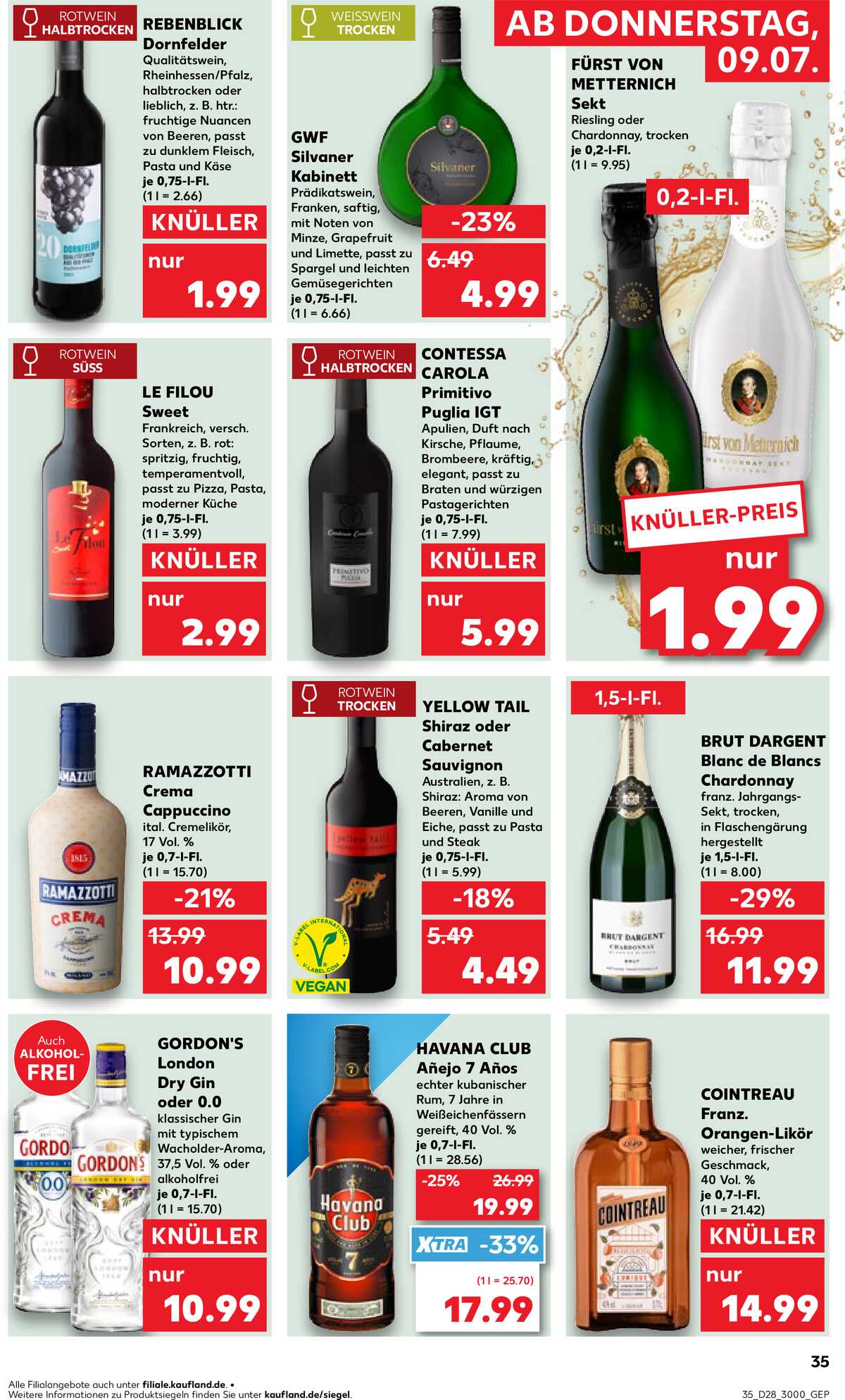 Leták Kaufland Německo 9.7.-15.7.2026 strana 35