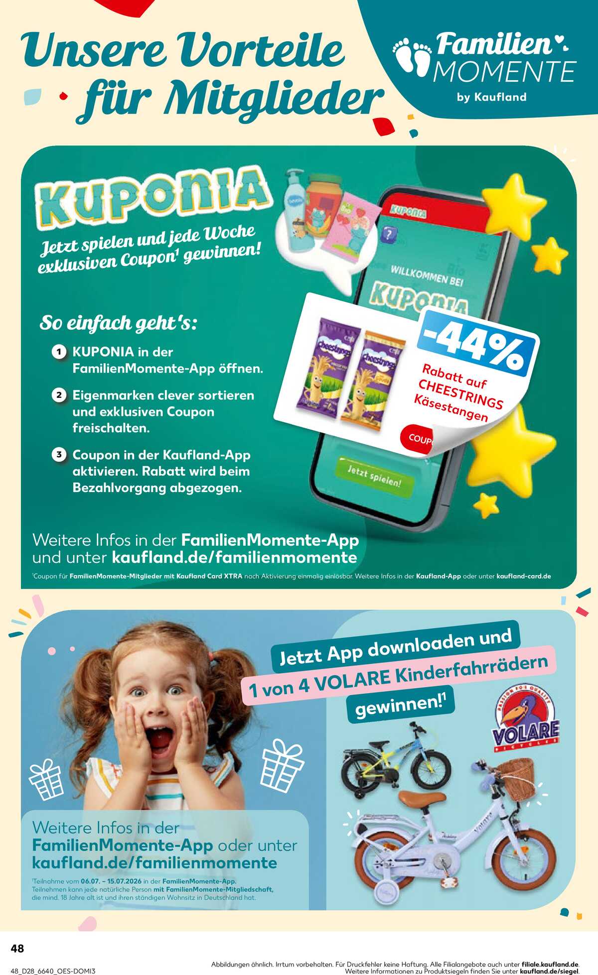 Leták Kaufland Německo 9.7.-15.7.2026 strana 48