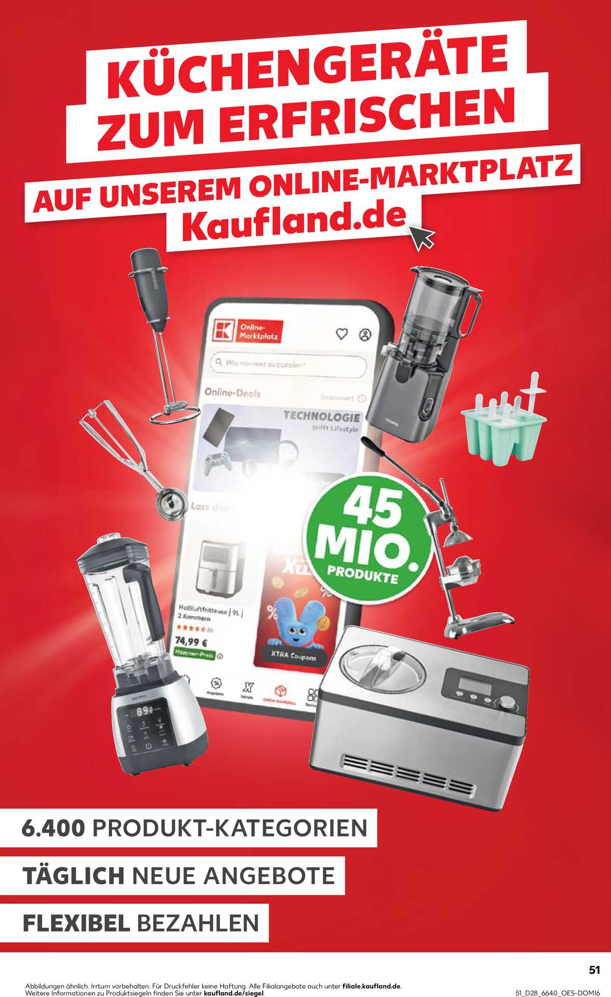 Leták Kaufland Německo 9.7.-15.7.2026 strana 51
